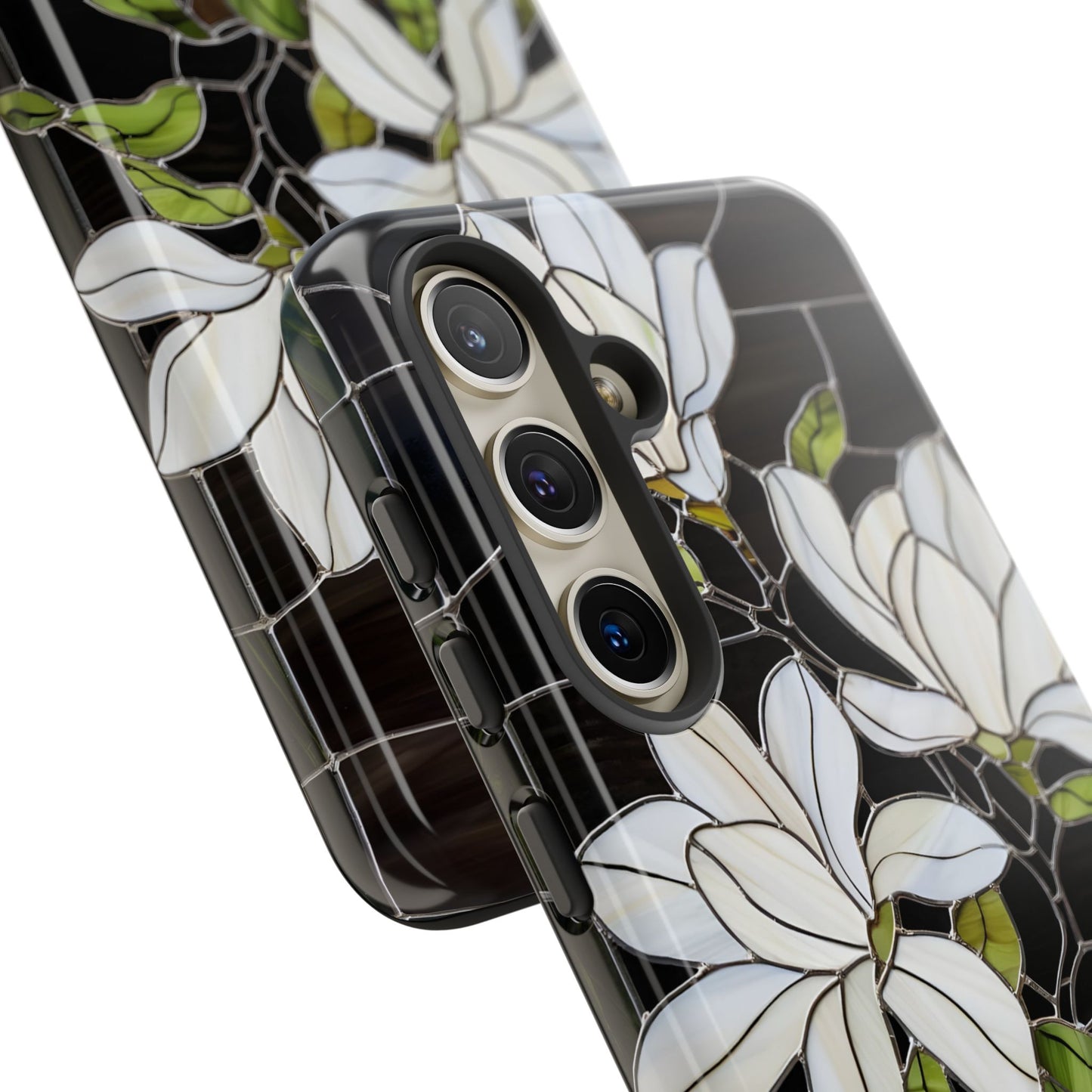 Stained Glass Floral Phone Case