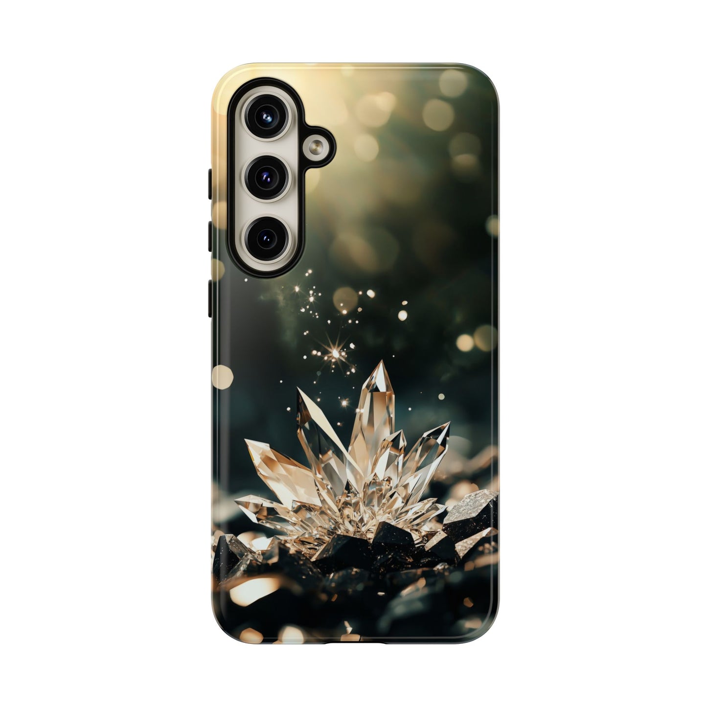 Crystal Stone Sparkle Phone Case – iPhone, Google Pixel, Samsung