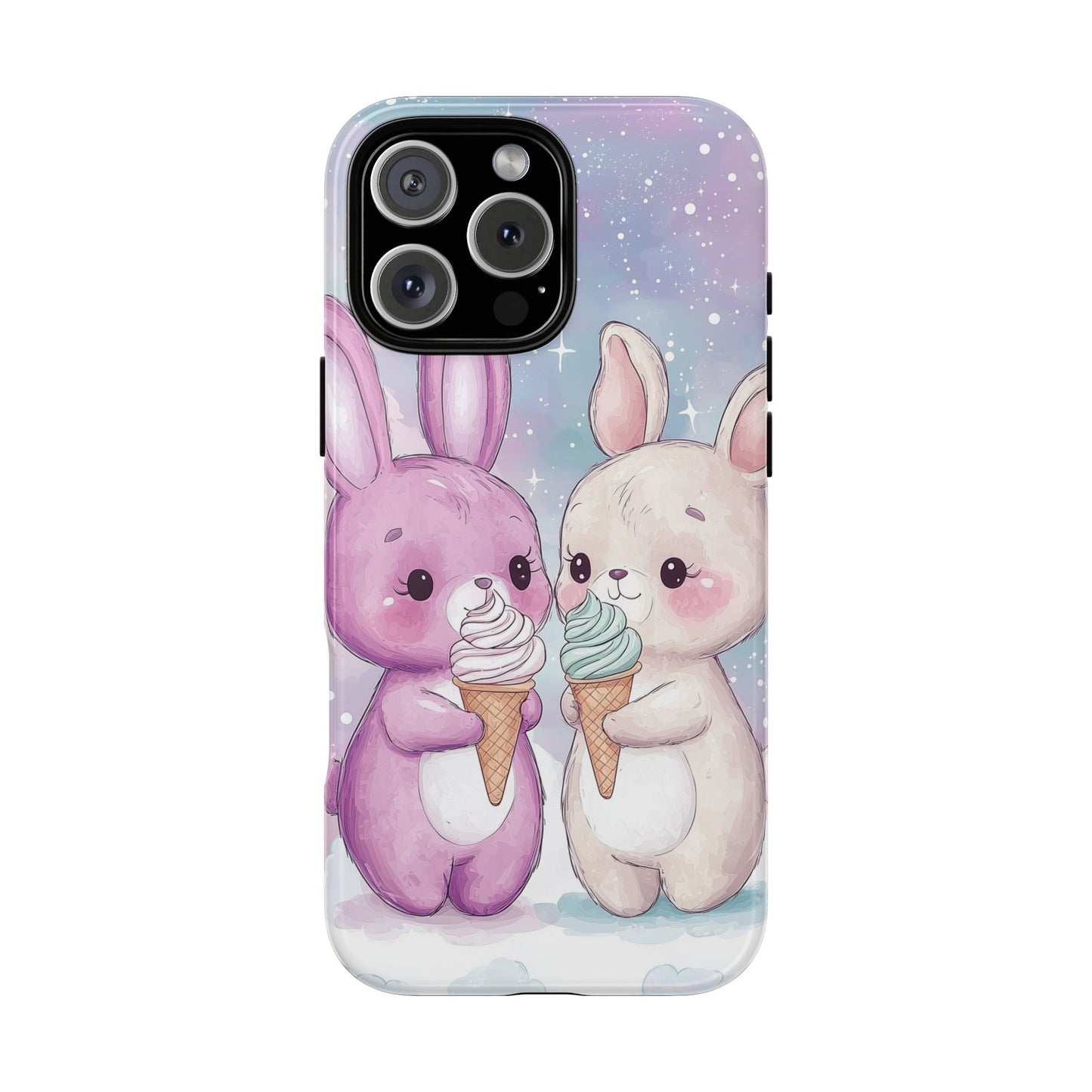 Sweet Bunny Bliss - Kawaii Anime Phone Case for iPhone, Samsung, Google Pixel