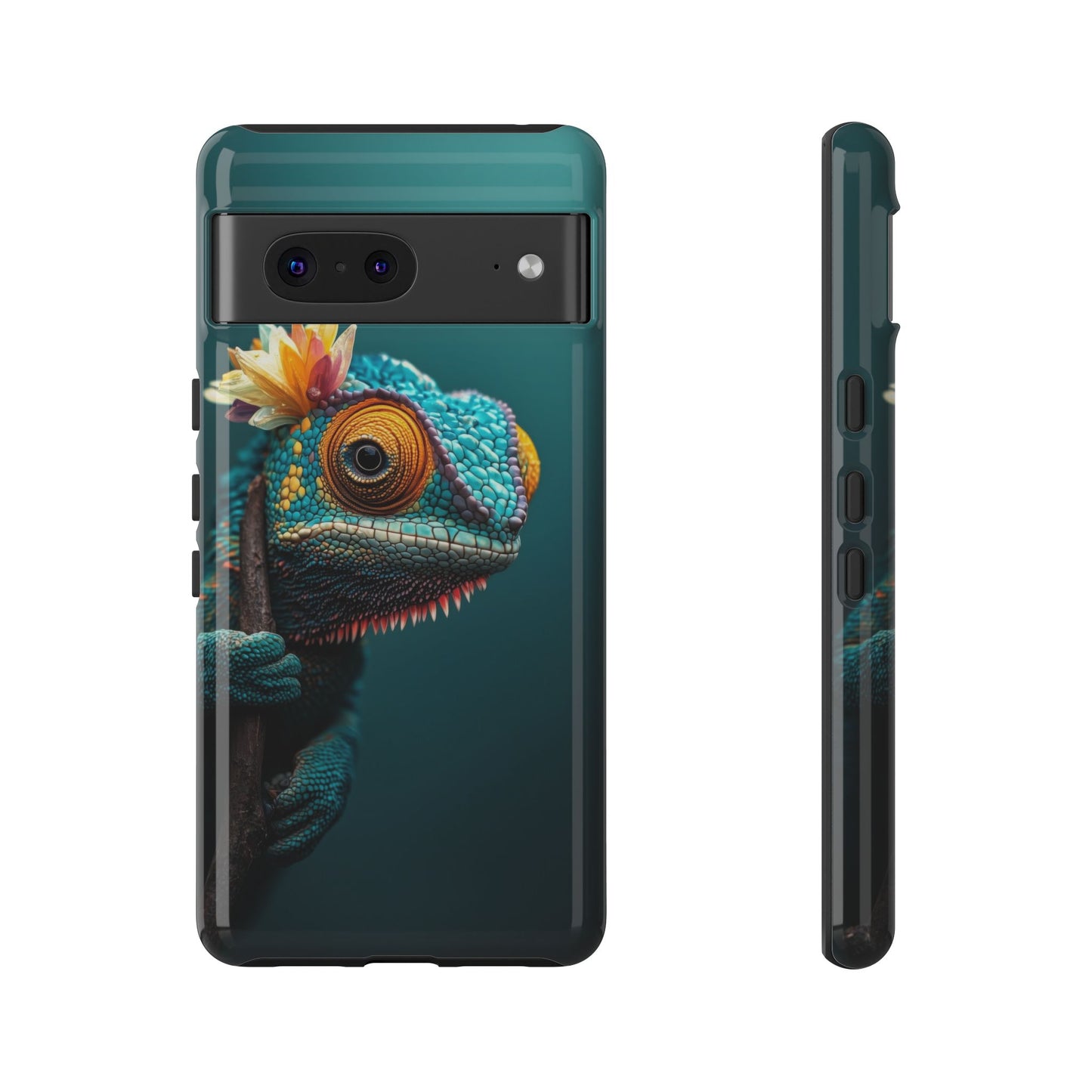 Color Shift Chameleon – Vibrant Reptile Skin Phone Case for iPhone, Pixel & Samsung