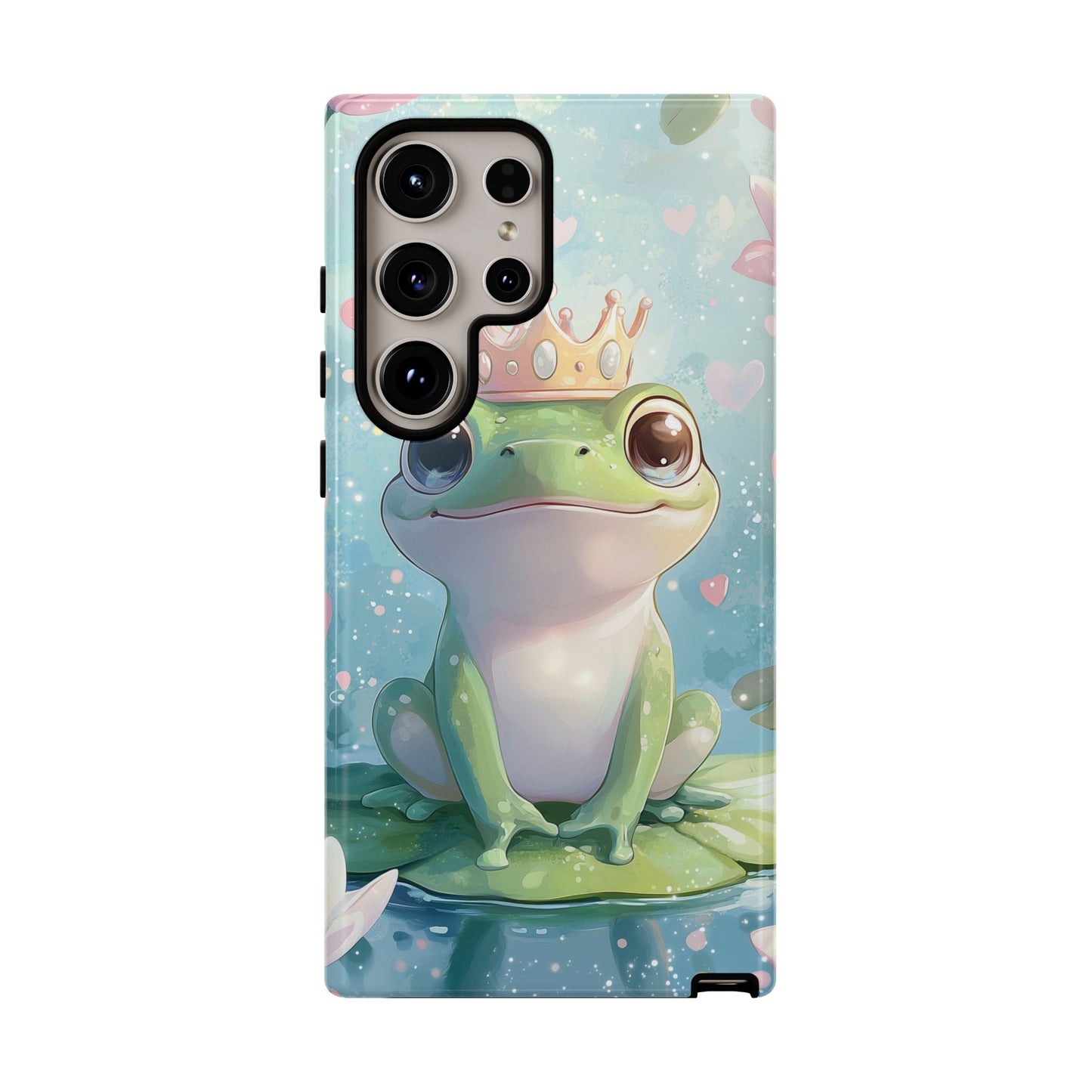 Royal Frog Phone Case β Cute Anime Aesthetic for iPhone, Google Pixel & Samsung