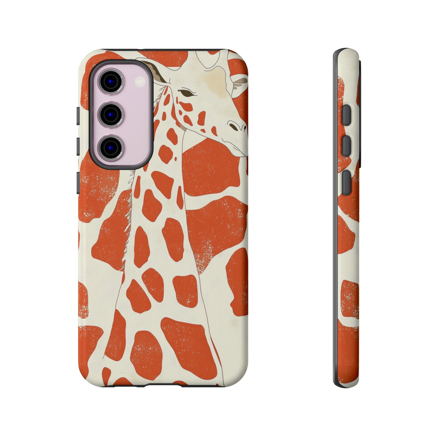 Minimalist Giraffe Print Phone Case β Earthy & Elegant for iPhone, Pixel & Samsung