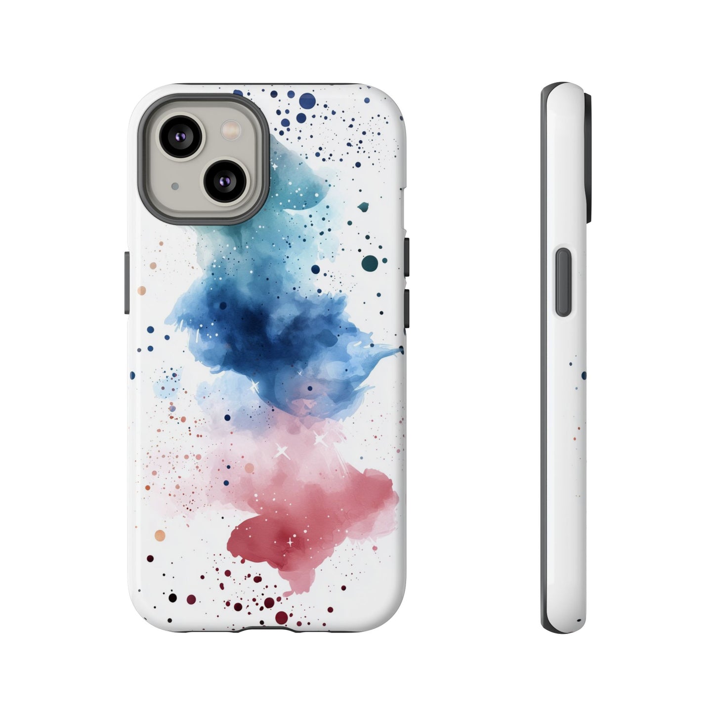 Cosmic Bloom Watercolor Phone Case for iPhone, google Pixel & Samsung
