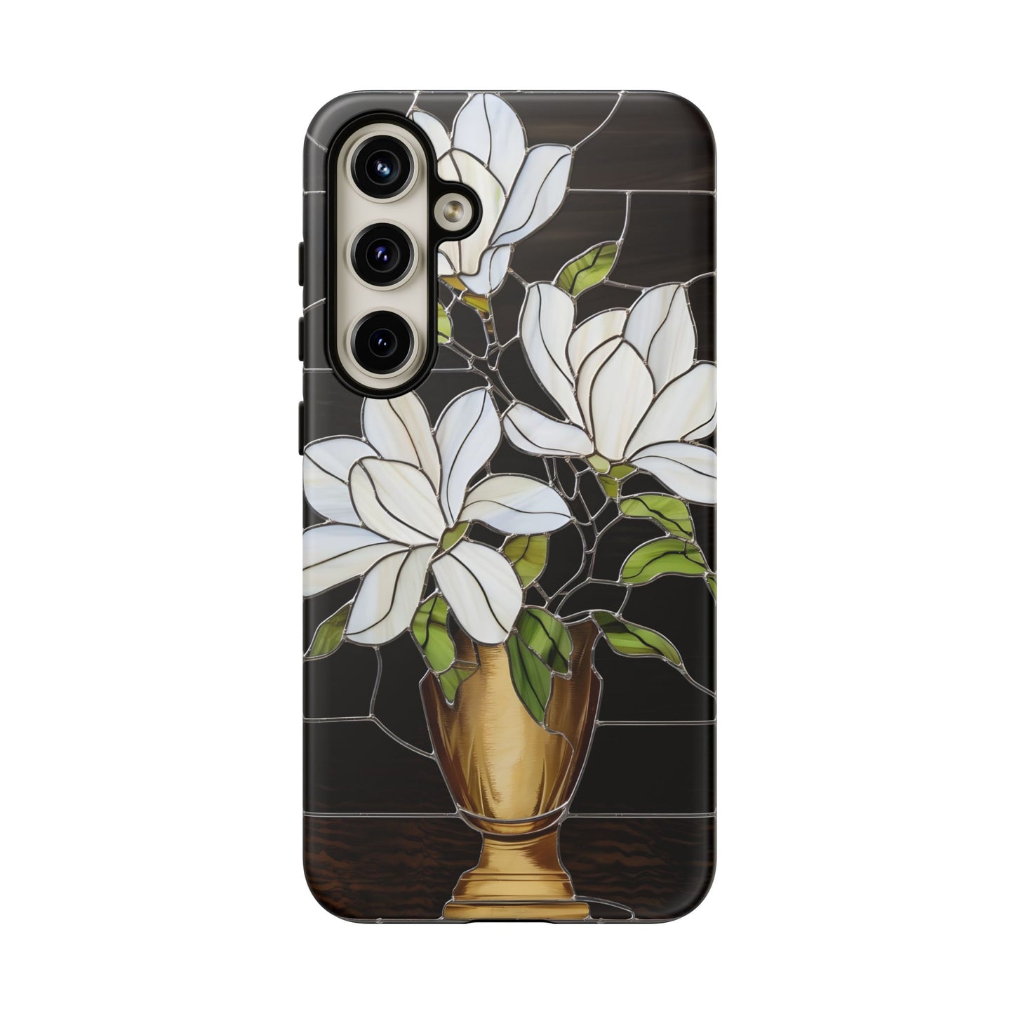 Stained Glass Floral Phone Case