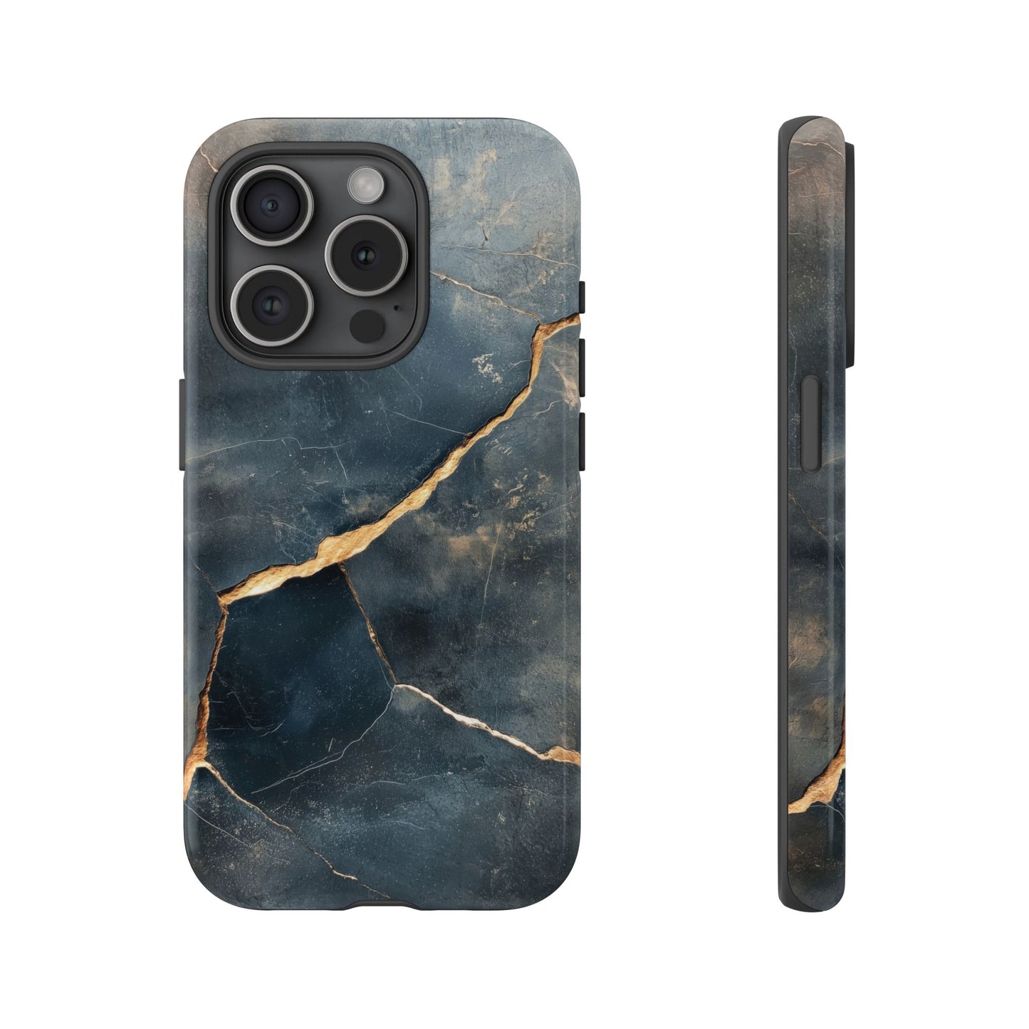 Cracked Marble Stone Phone Case for iPhone, Samsung & Google Pixel