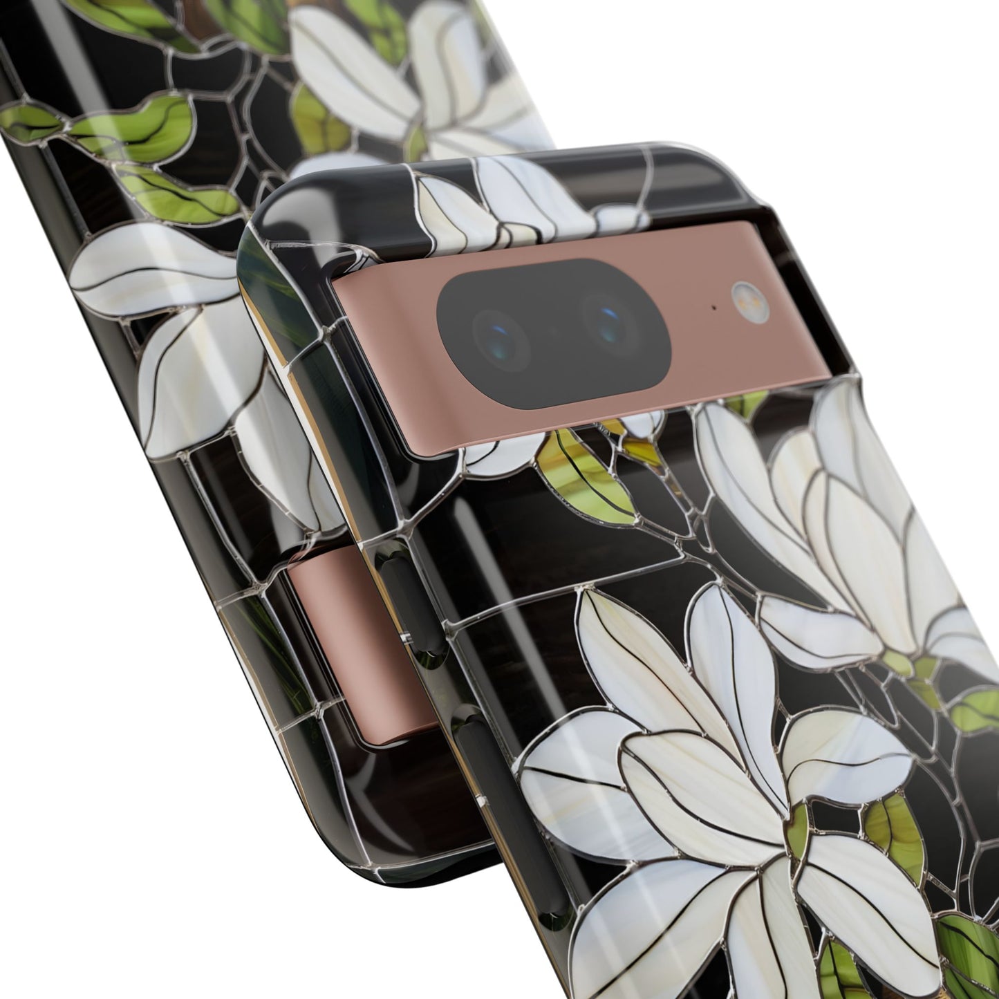 Stained Glass Floral Phone Case