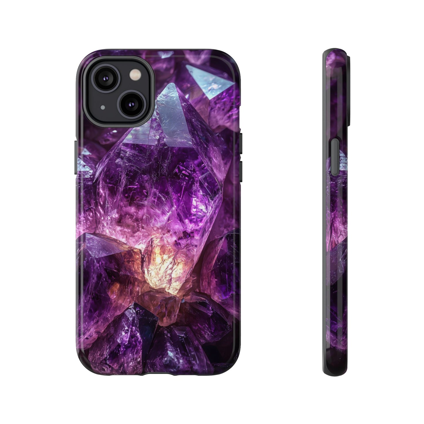 Royal Amethyst Stones Phone Case for iPhone, Samsung & Google Pixel