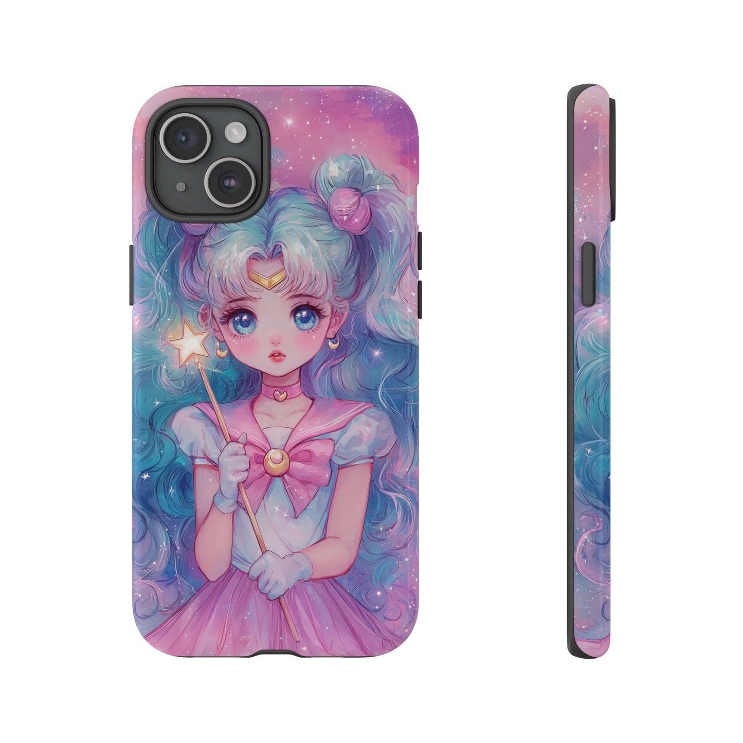 Magical Moon Guardian Anime Phone Case for iPhone, Samsung, Google Pixel
