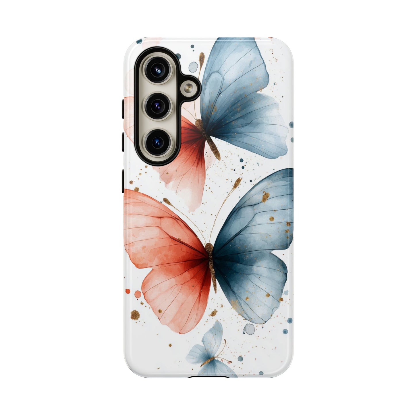 Golden Wings" – Elegant Butterfly Art Case for iPhone, google Pixel & Samsung