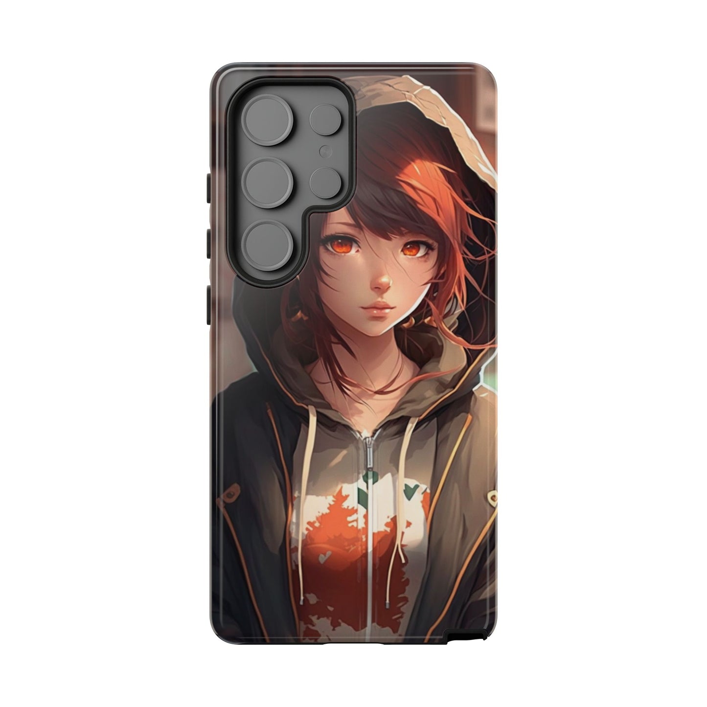 Anime Girl Phone Case - Cute Aesthetic Cover for iPhone, Samsung & Google Pixel, Girly Phone Case, Kawaii Lover Gift