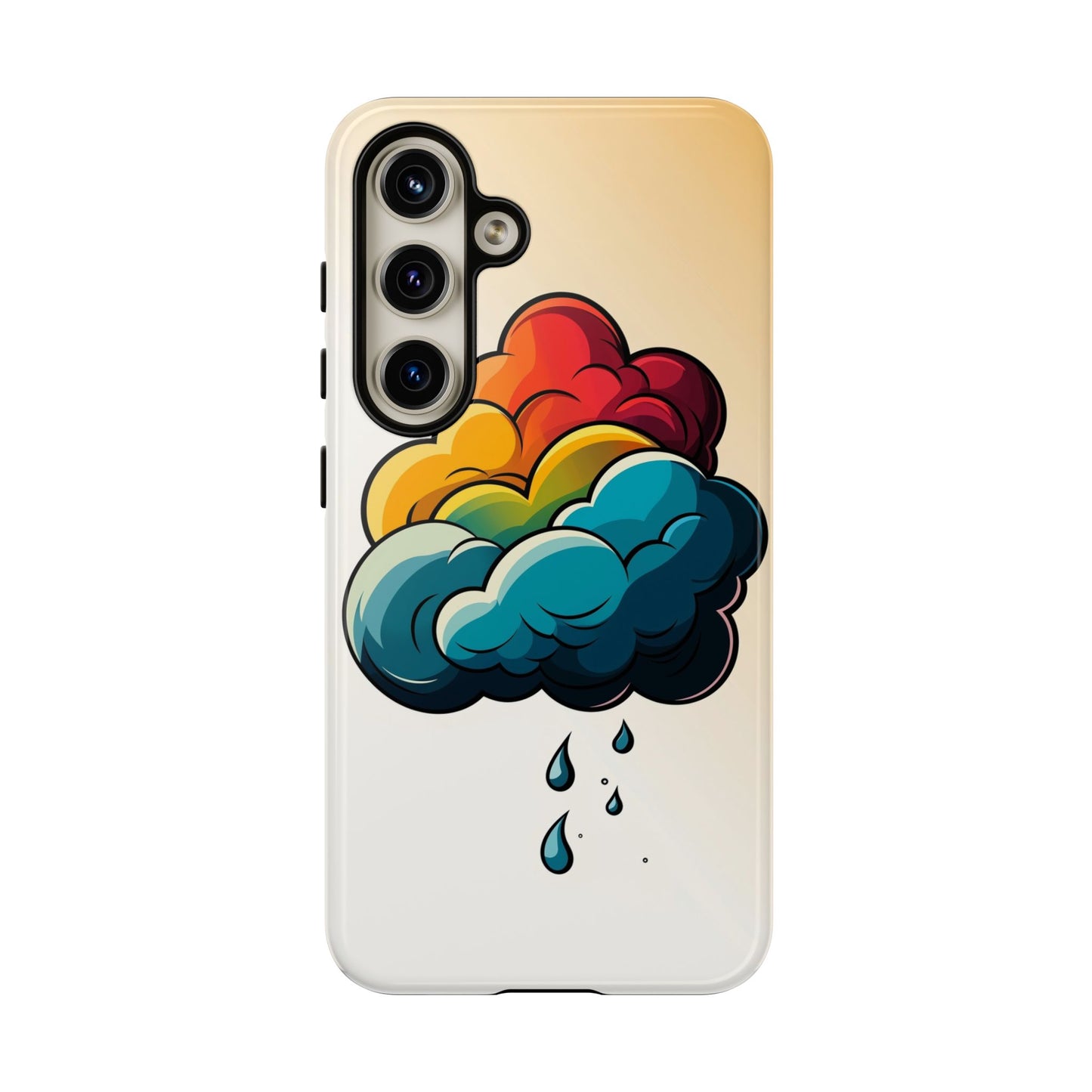 Whimsical Anime Cloud Phone Case for iPhone, Samsung, Google Pixel