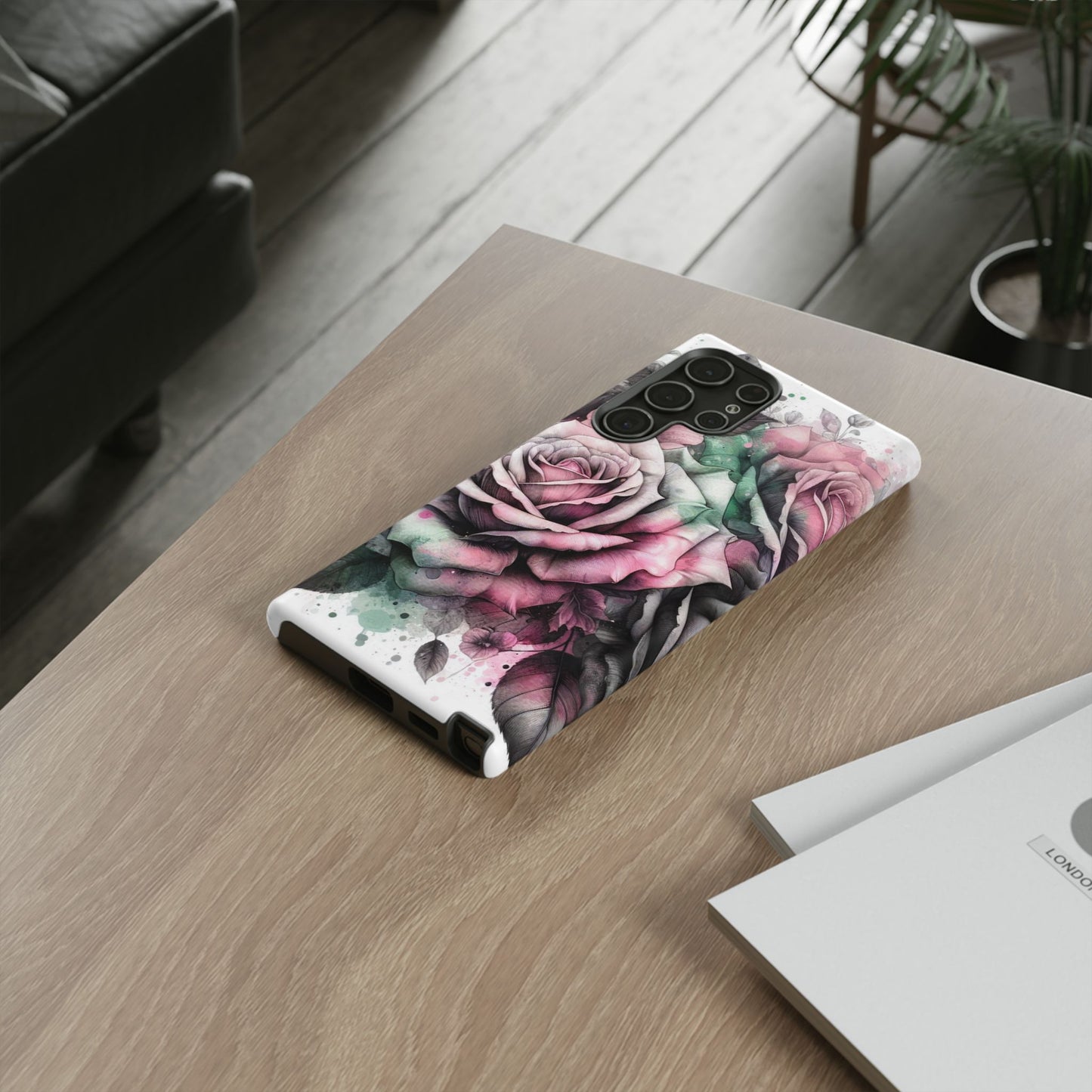 Rosy Romance Art Mobile Case