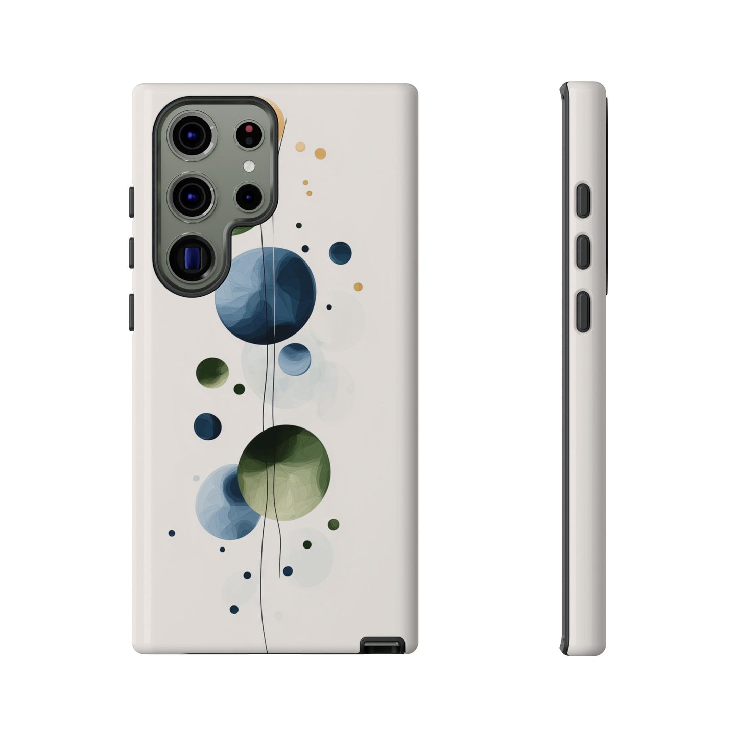 Orbit Bloom – Abstract Bubble Art Phone Case for iPhone, Samsung & Pixel
