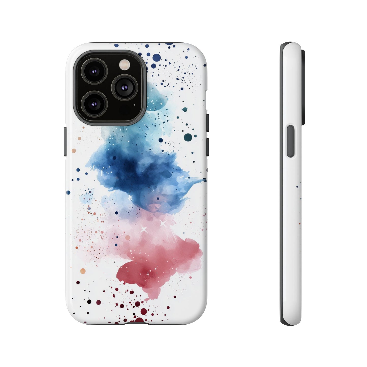 Cosmic Bloom Watercolor Phone Case for iPhone, google Pixel & Samsung