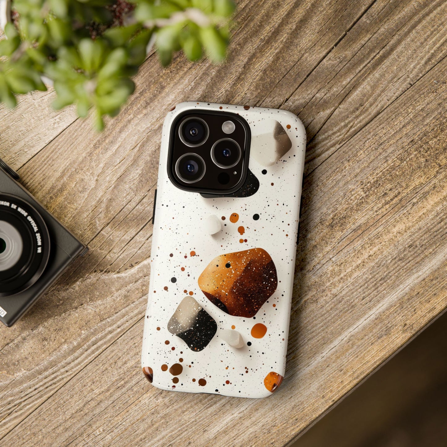 Warm Earth Terrazzo Phone Case for iPhone, google Pixel & Samsung
