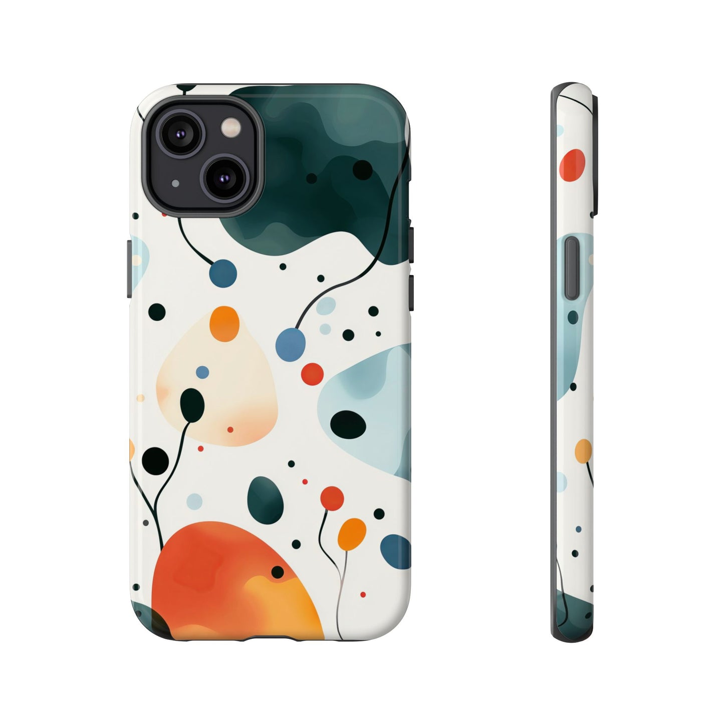 Neural Bloom – Organic Abstract Art Phone Case – iPhone, Google Pixel, Samsung