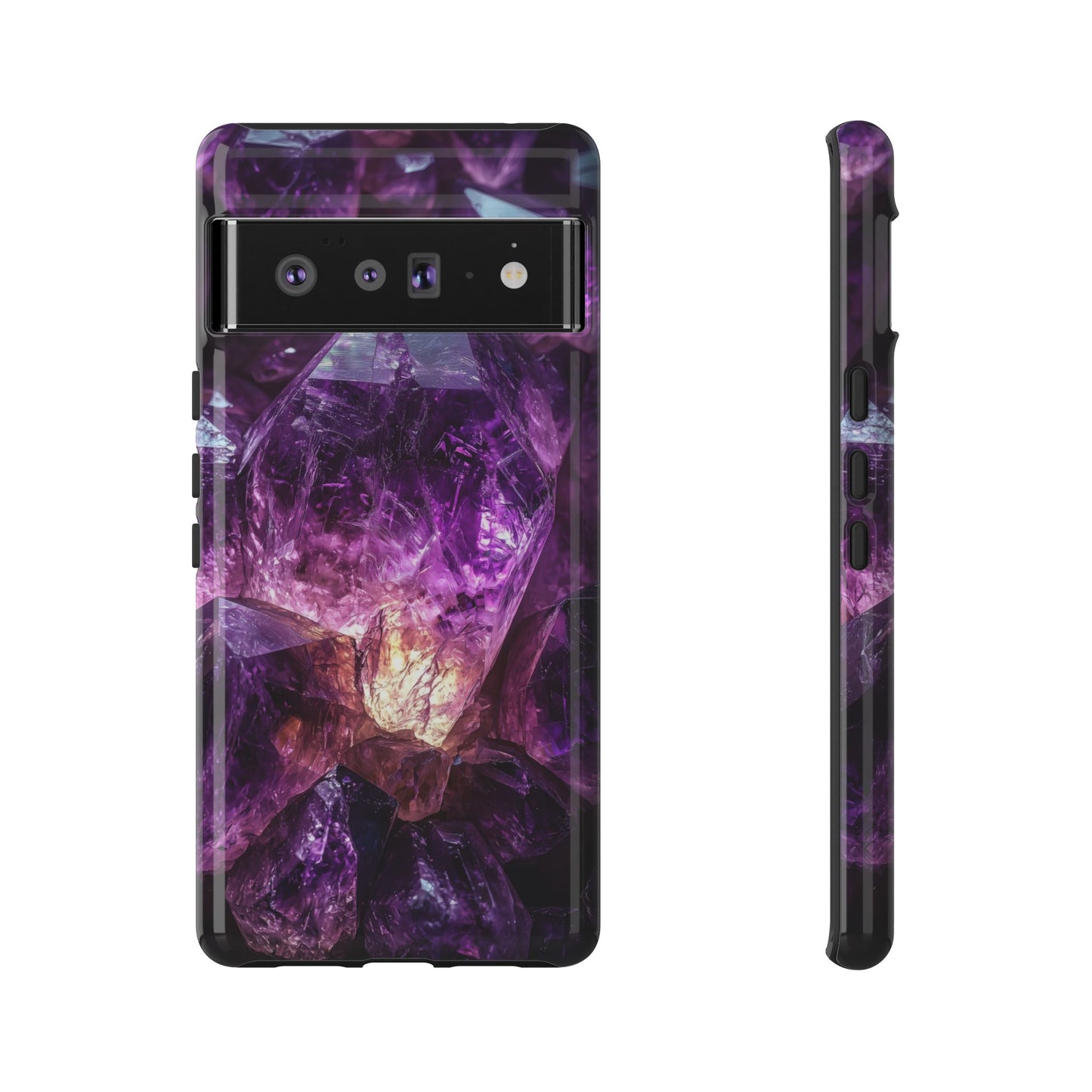 Royal Amethyst Stones Phone Case for iPhone, Samsung & Google Pixel