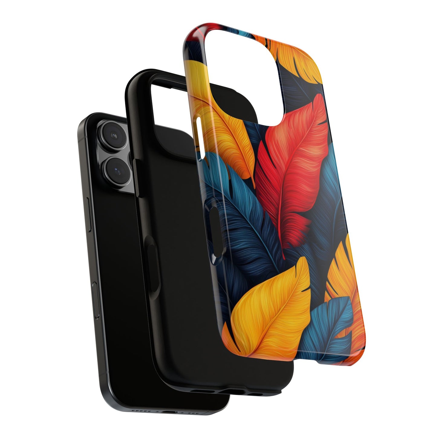 Jungle Toucan Feathers Phone Case β Vibrant & Unique for iPhone, Pixel & Samsung