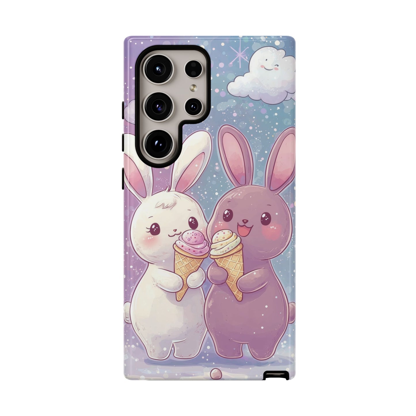 Bunny Bliss β Kawaii Anime Phone Case for iPhone, Samsung, Google Pixel