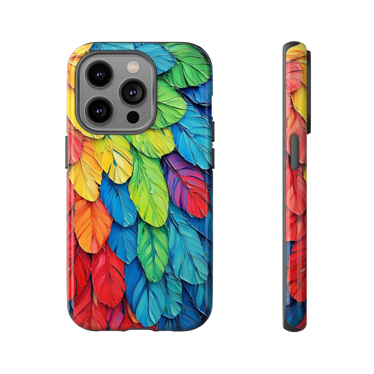 Vibrant Parrot Wings Phone Case for iPhone, Samsung & Google Pixel