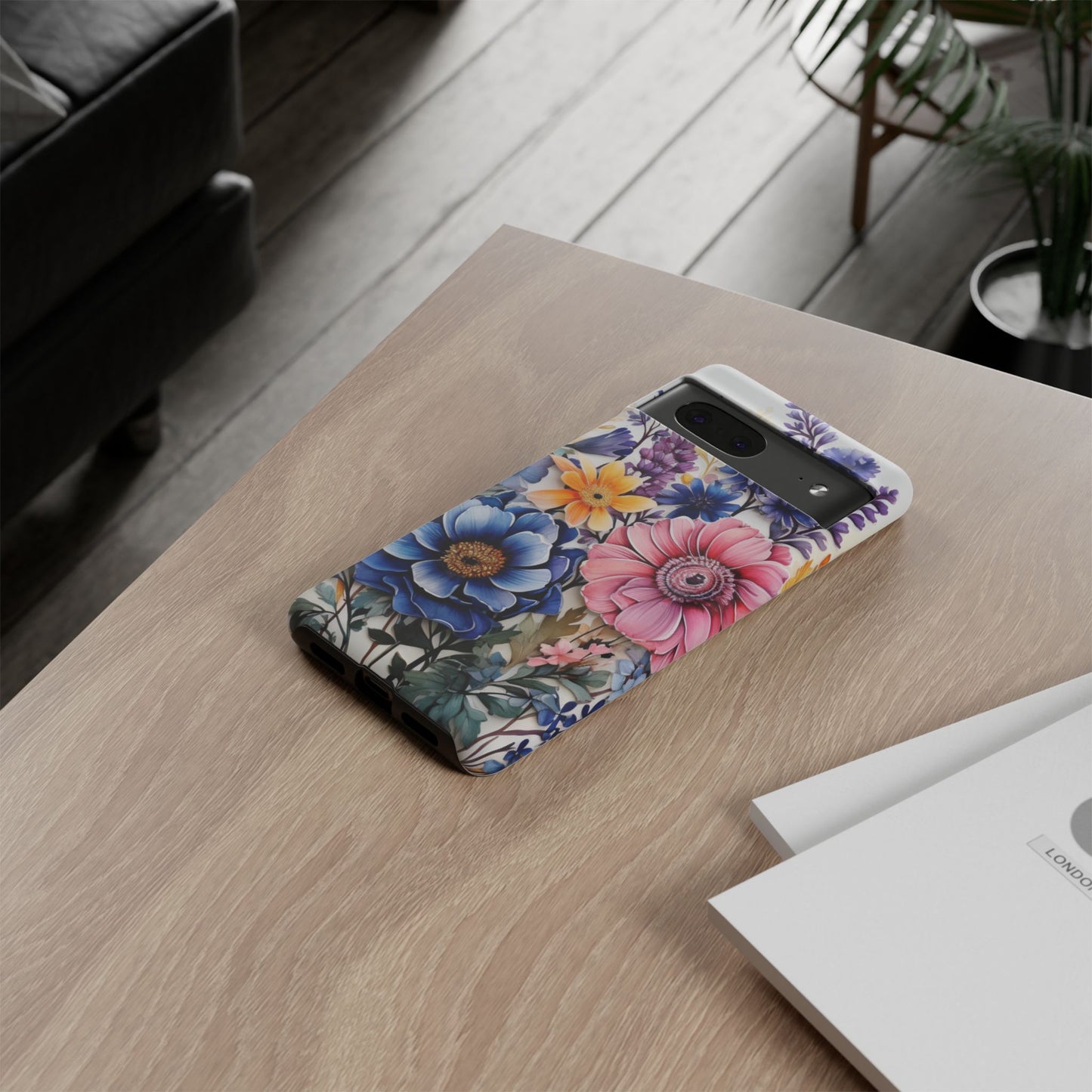 Elegant Floral Bouquet Mobile Case – Vibrant Botanical Art
