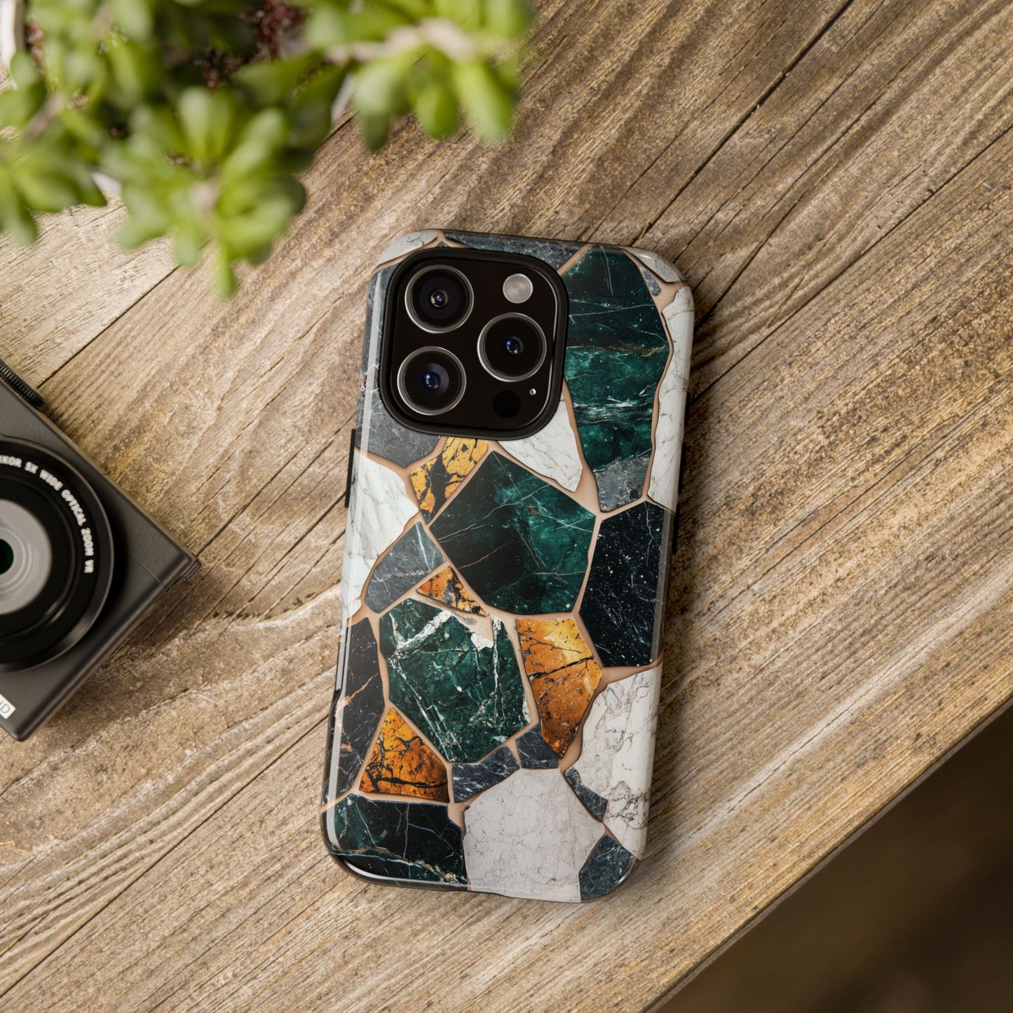 Modern Terrazzo Marble Shard Phone Case for iPhone, google Pixel & Samsung