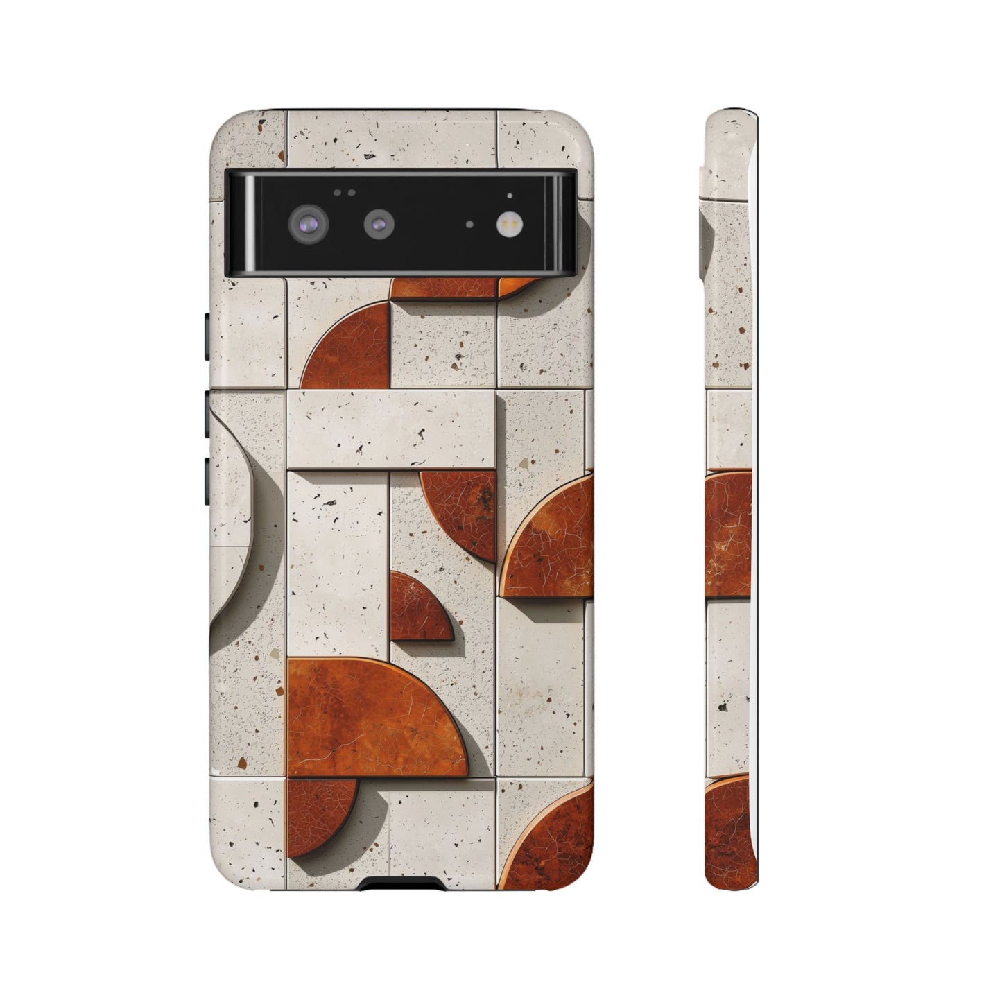 Modern Terrazzo Grid Phone Case β Abstract & Stylish for iPhone, google Pixel & Samsung