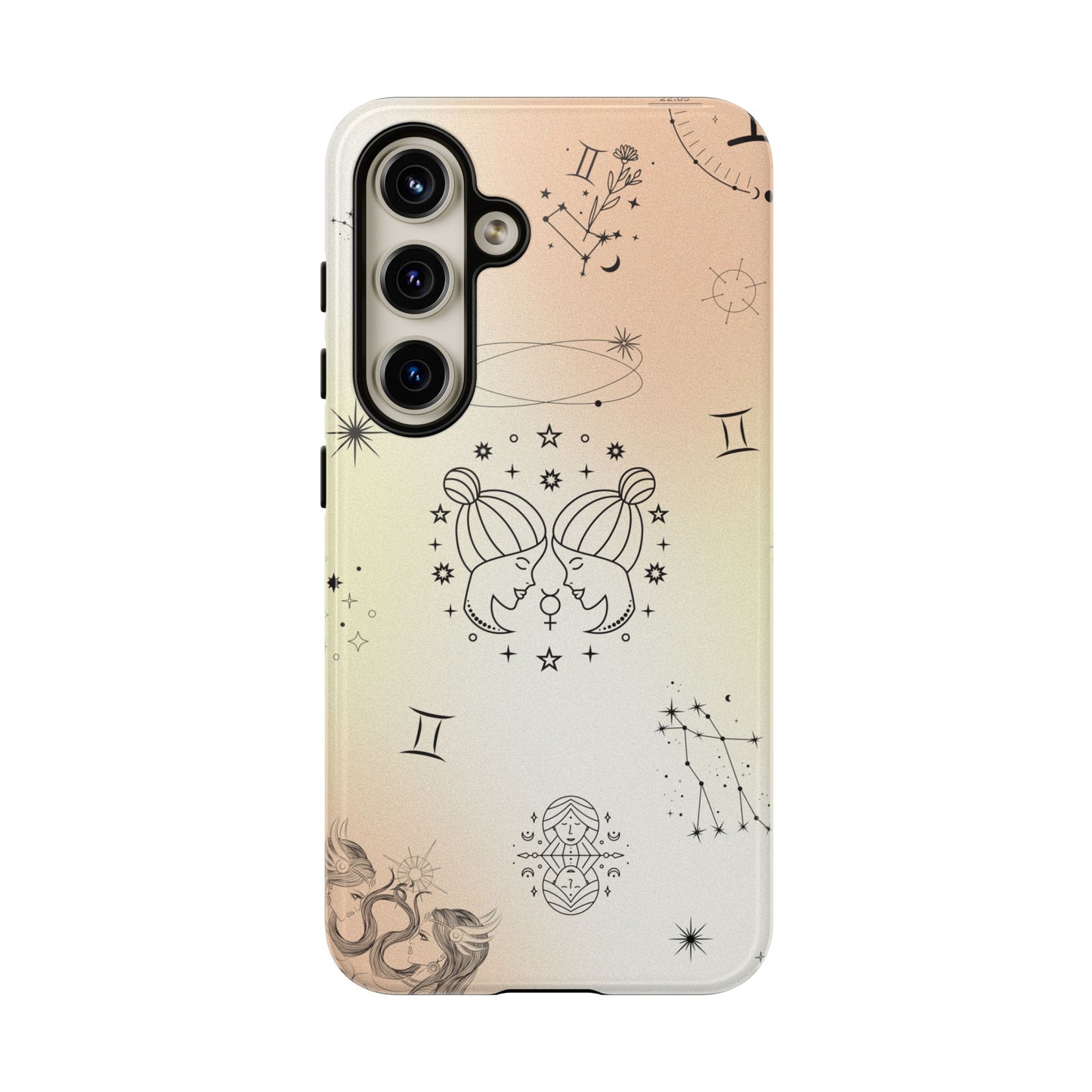 Gemini Zodiac Sign Phone Case β Playful & Dynamic Design for iPhone, Samsung & Google Pixel