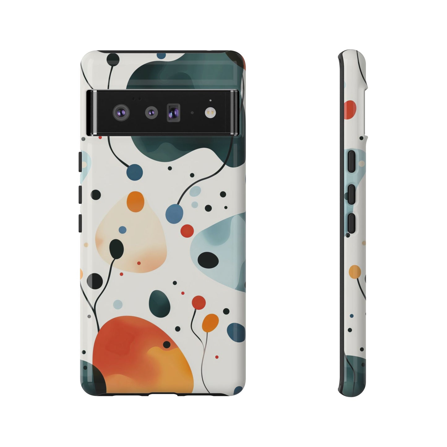 Neural Bloom – Organic Abstract Art Phone Case – iPhone, Google Pixel, Samsung