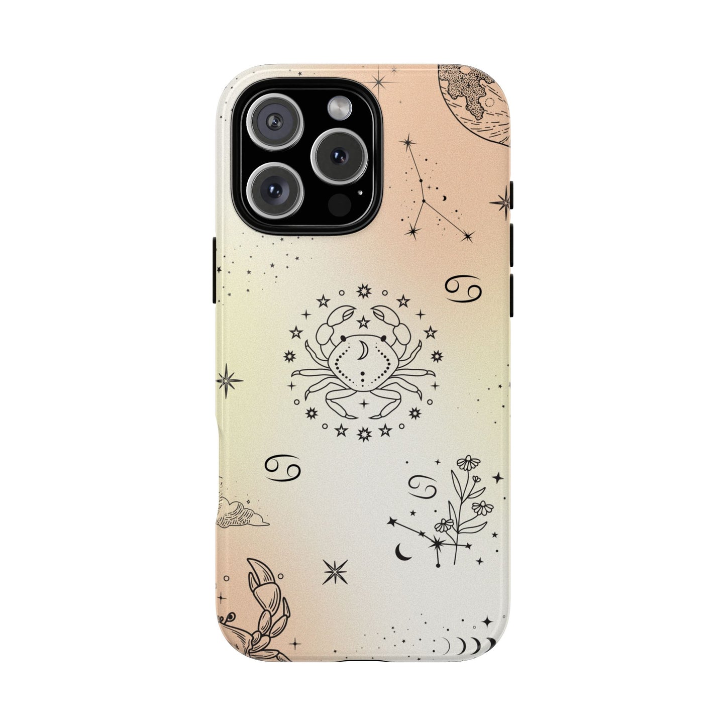 Cancer Zodiac Sign Phone Case β Soft & Protective Shell for iPhone, Samsung & Google Pixel