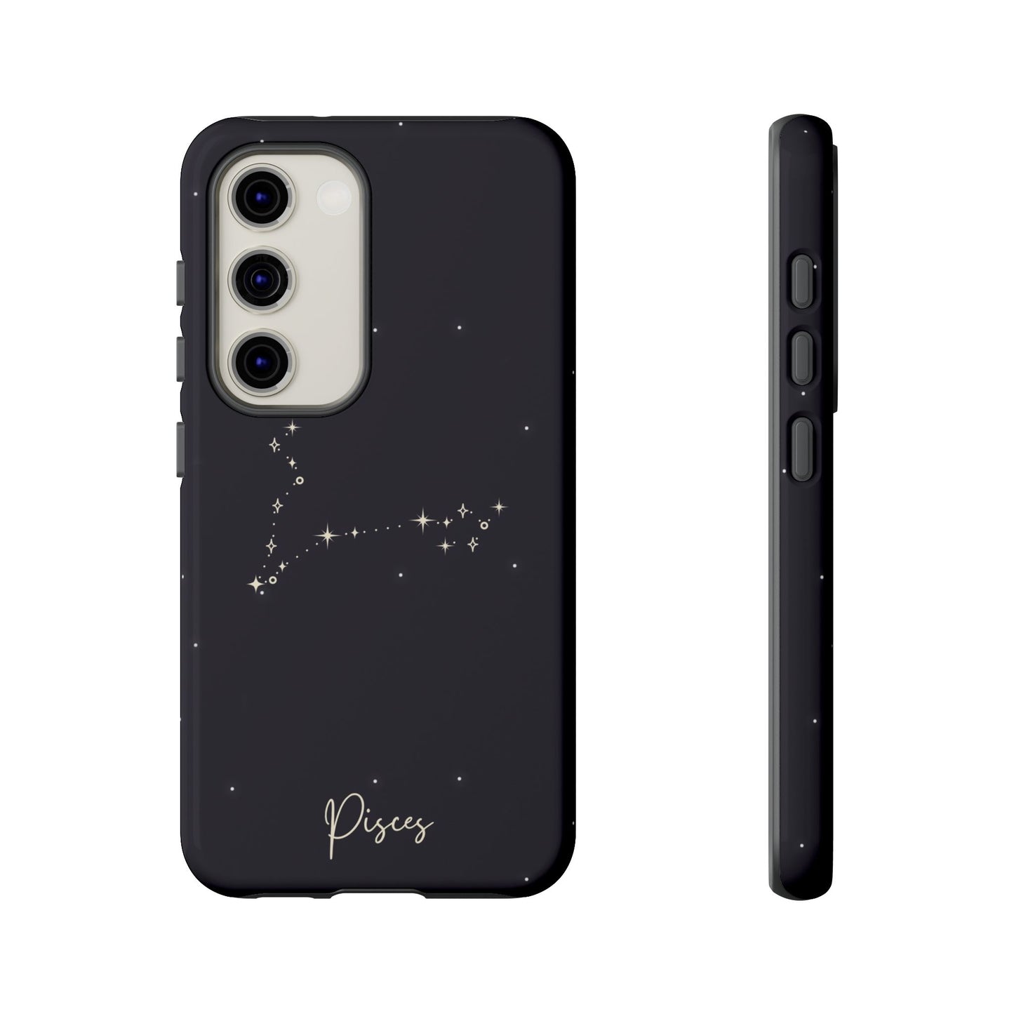 Pisces Dreamy Zodiac Constellation Phone Case – Cosmic Starscape Look– Cosmic Style for iPhone, Samsung & Google Pixel