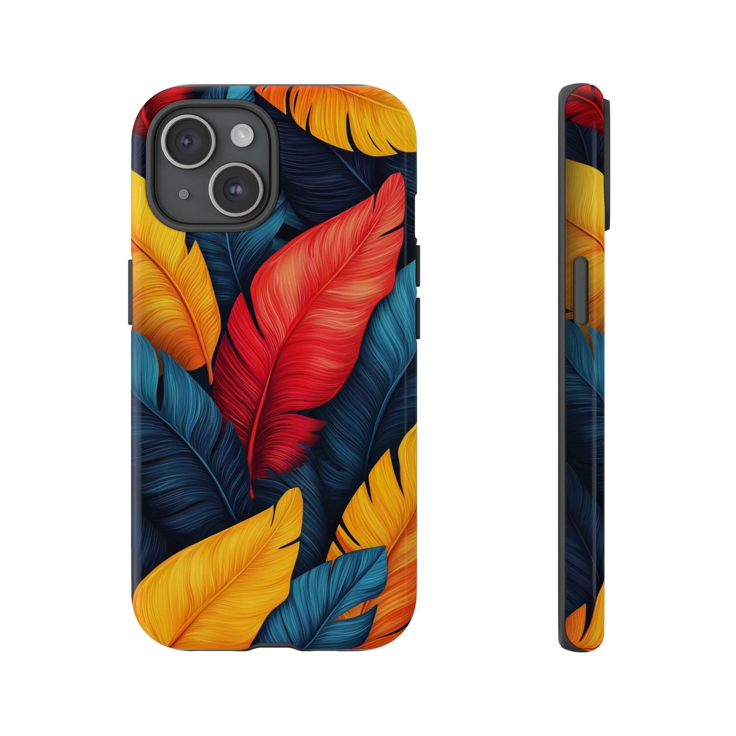 Jungle Toucan Feathers Phone Case β Vibrant & Unique for iPhone, Pixel & Samsung