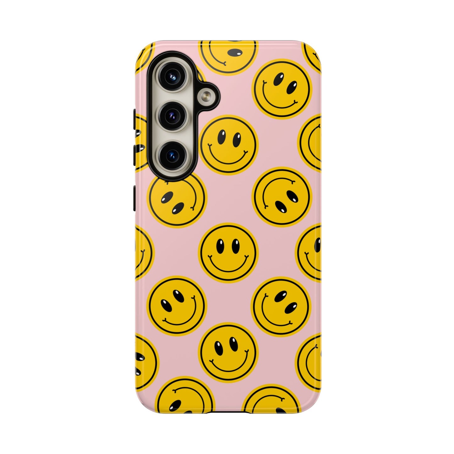 Retro Smiley Face Phone Case – Vintage Aesthetic Cover for iPhone, Samsung & Google Pixel