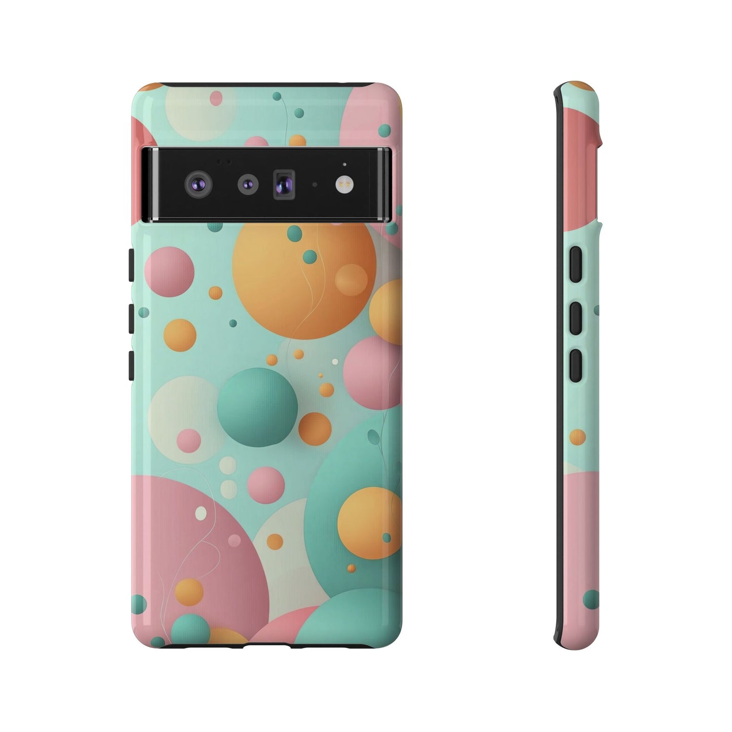 Bubble Pop Delight – Abstract Food-Themed Phone Case for iPhone, Samsung & Pixel