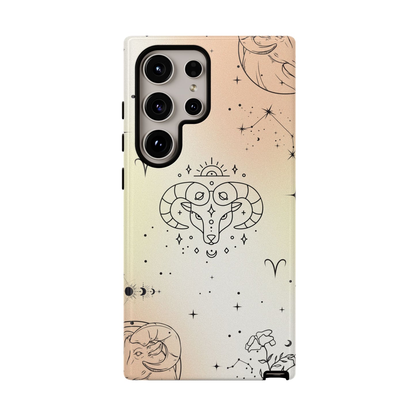 Aries Zodiac Sign Phone Case β Bold & Fiery Design for iPhone, Samsung & Google Pixel