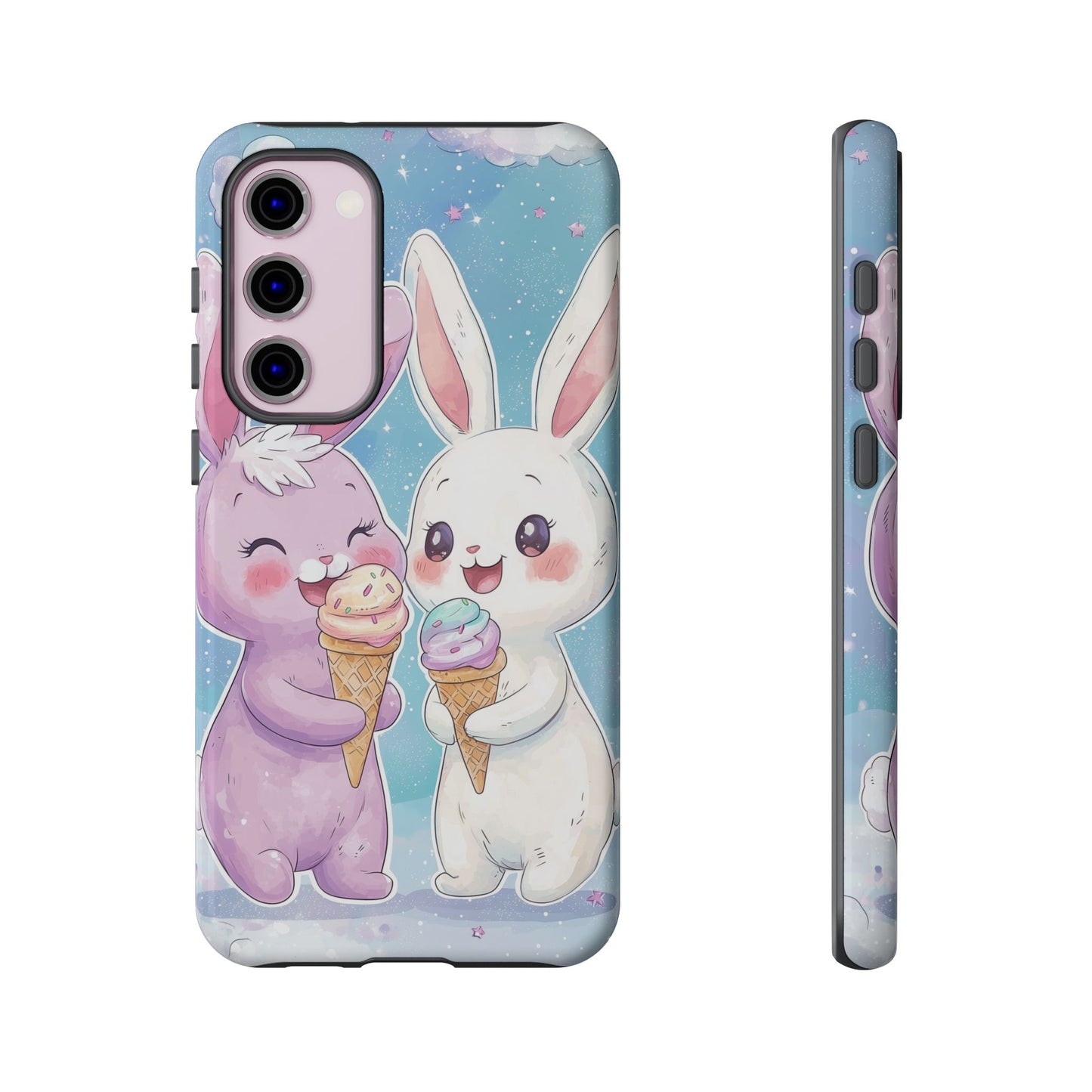 Sweet Bunny Bliss - Kawaii Anime Phone Case for iPhone, Samsung, Google Pixel