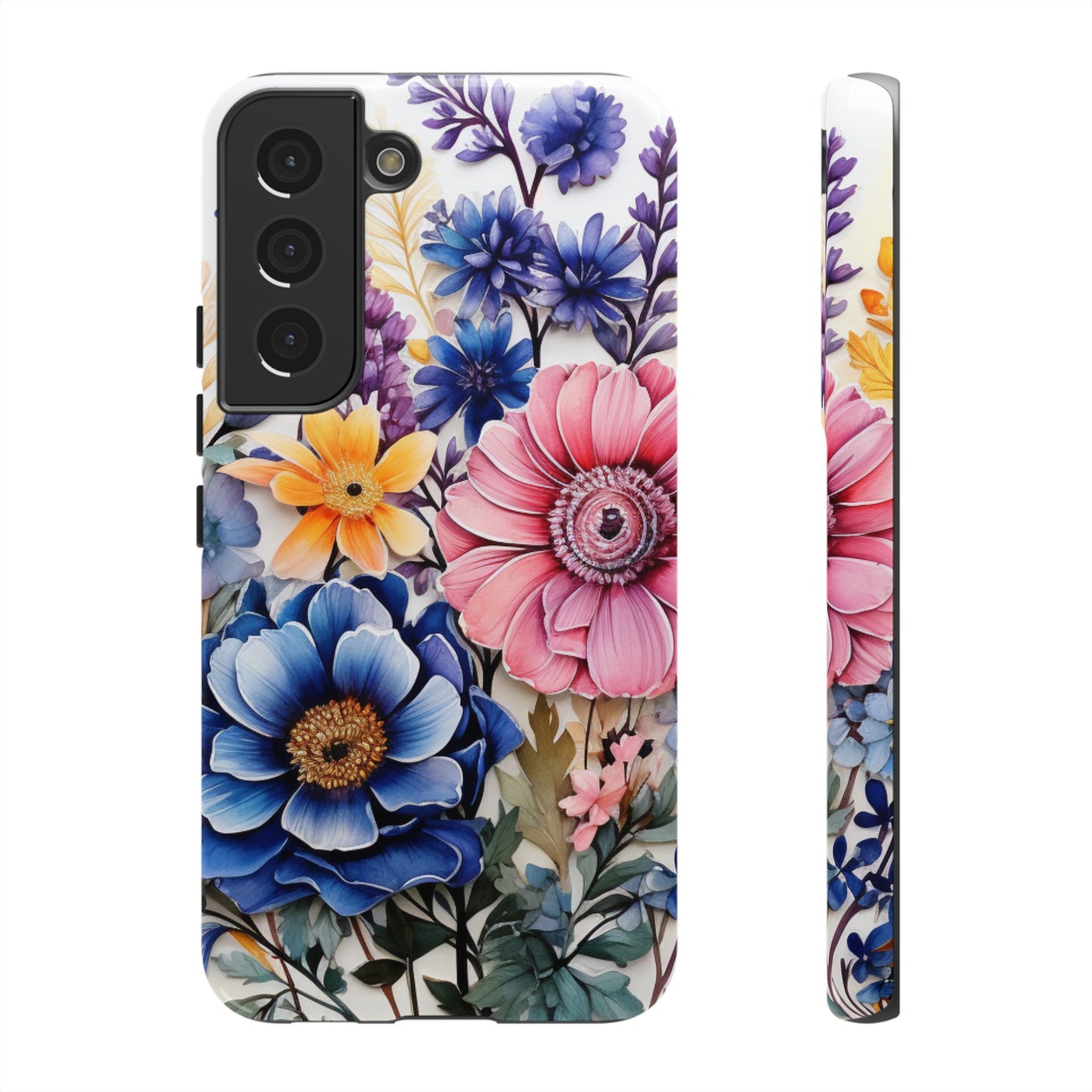 Elegant Floral Bouquet Mobile Case – Vibrant Botanical Art