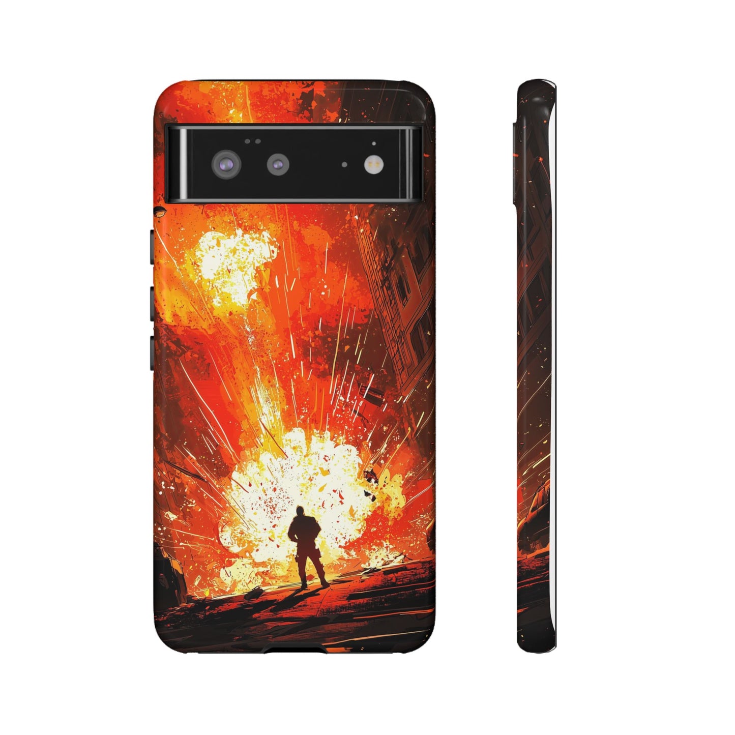 Last Man Standing | Explosion Hero Phone Case for iPhone, Samsung & Pixel