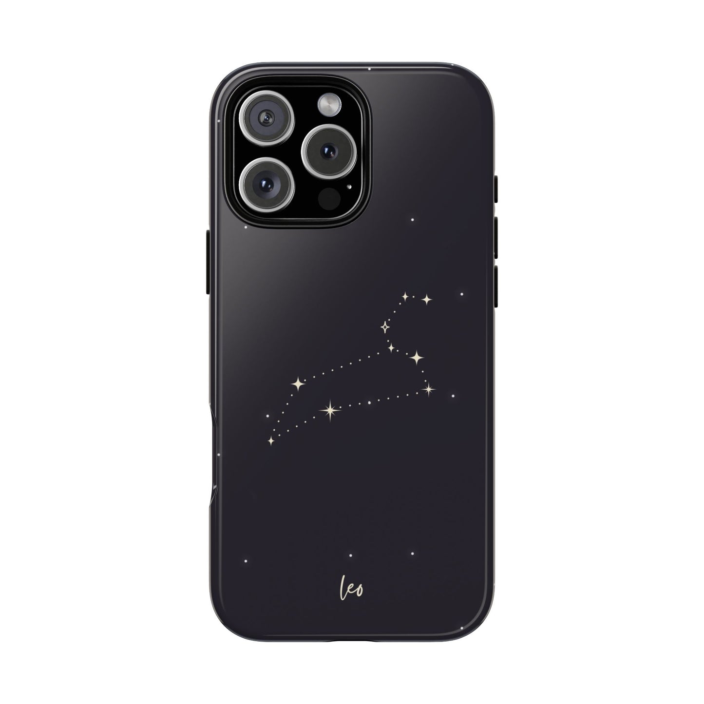 Leo Constellation Phone Case – Majestic Starry Night Pattern – Cosmic Aesthetic for iPhone, Samsung & Google Pixel
