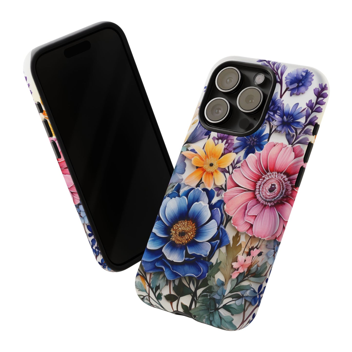 Elegant Floral Bouquet Mobile Case – Vibrant Botanical Art