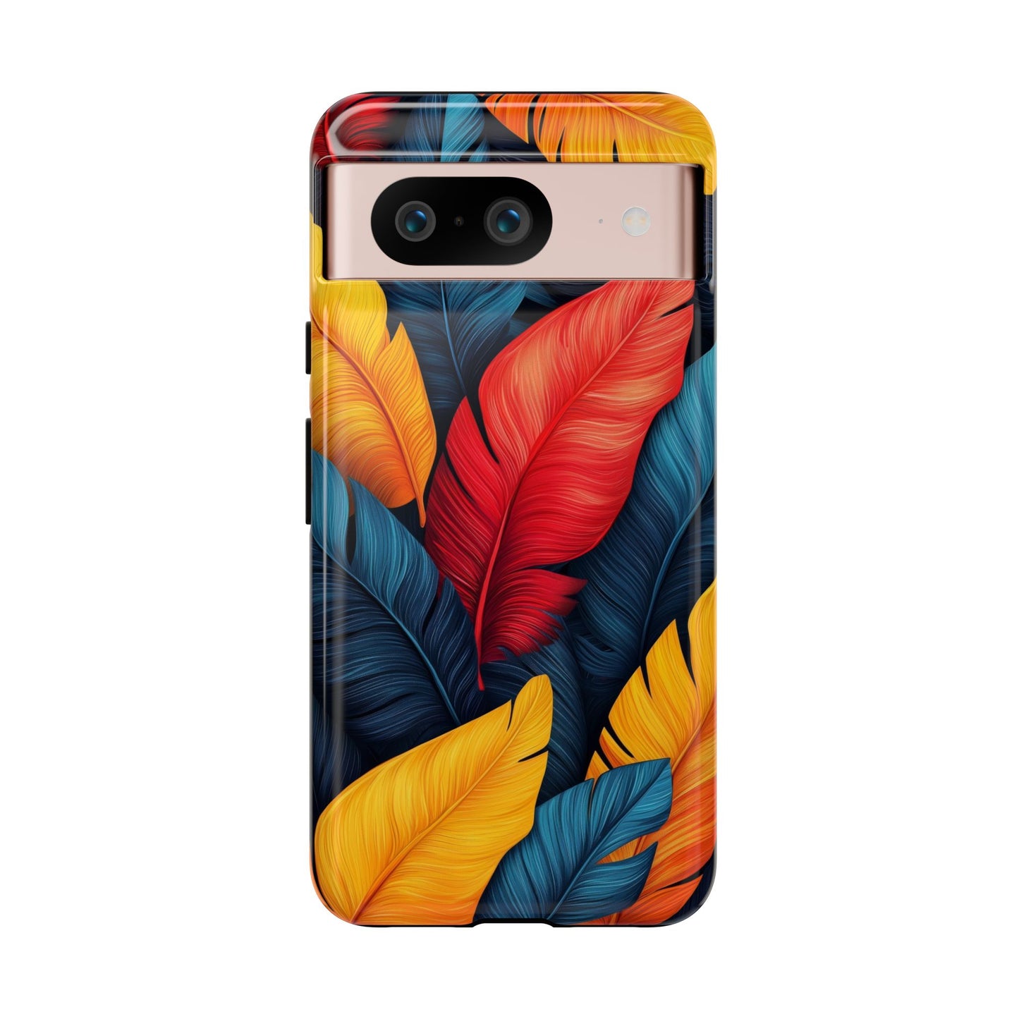 Jungle Toucan Feathers Phone Case β Vibrant & Unique for iPhone, Pixel & Samsung