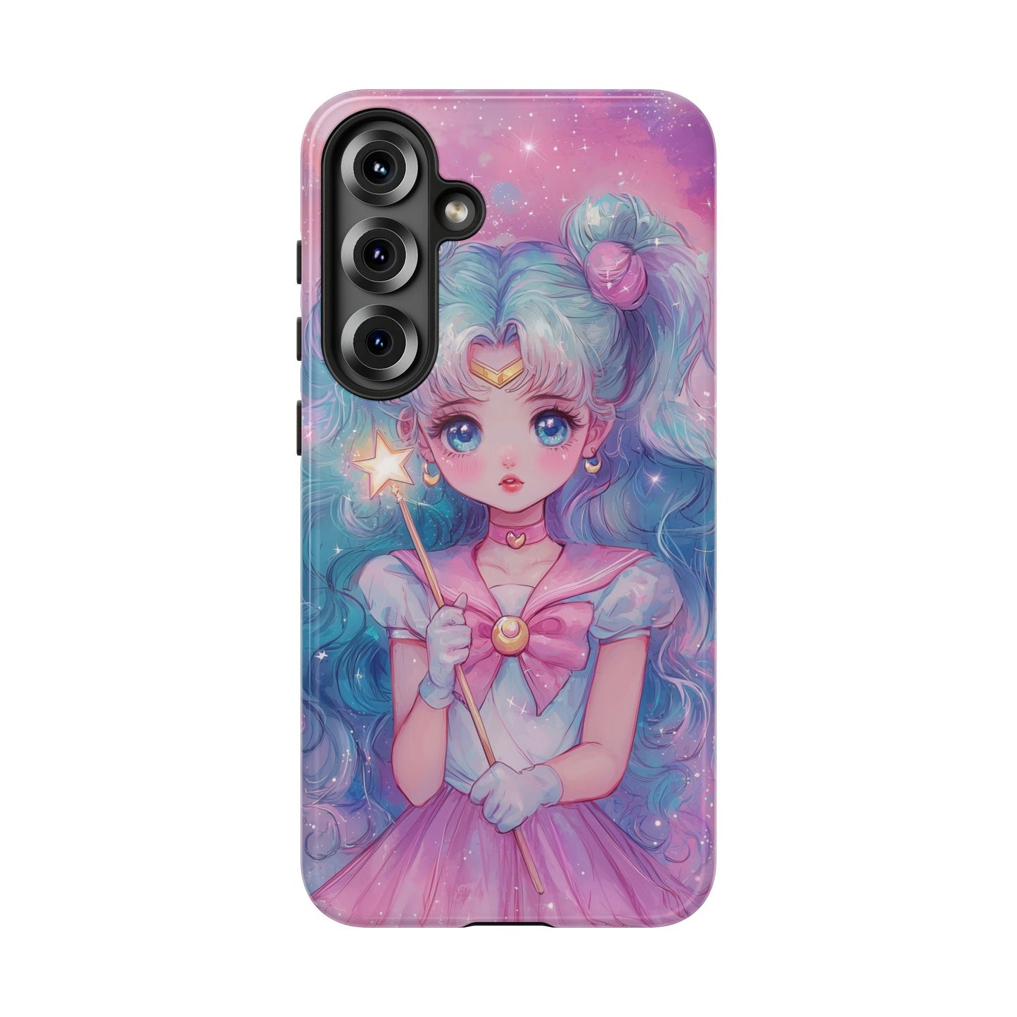 Magical Moon Guardian Anime Phone Case for iPhone, Samsung, Google Pixel