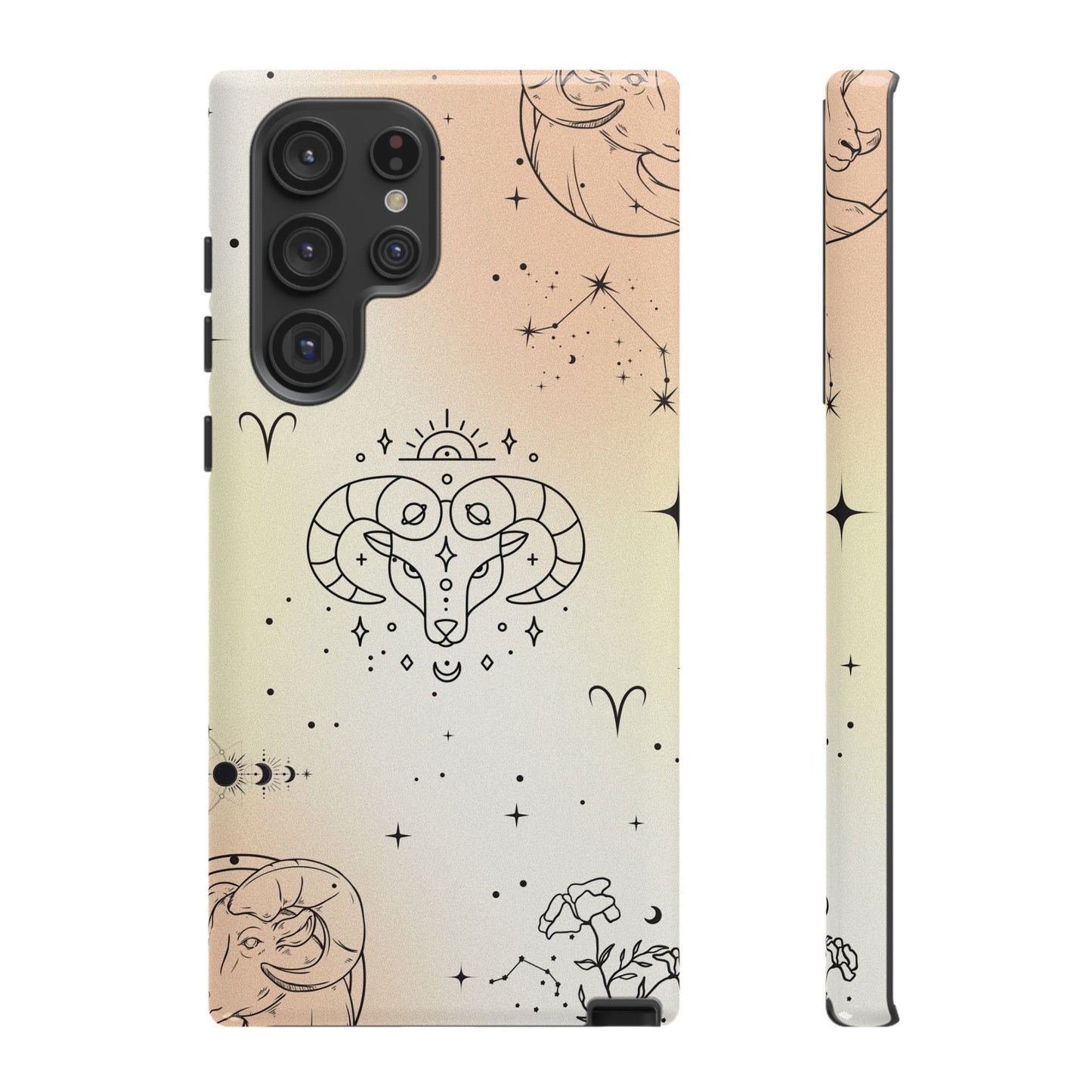 Aries Zodiac Sign Phone Case β Bold & Fiery Design for iPhone, Samsung & Google Pixel