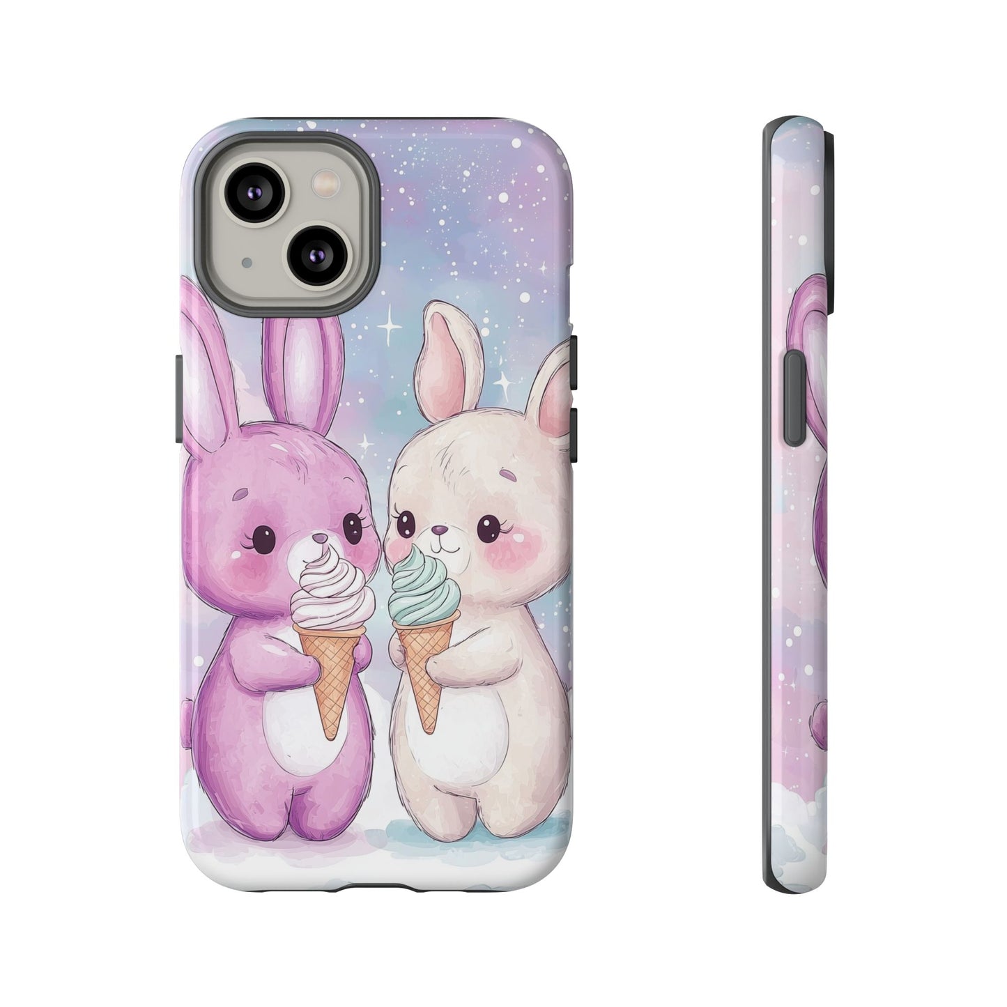 Sweet Bunny Bliss - Kawaii Anime Phone Case for iPhone, Samsung, Google Pixel
