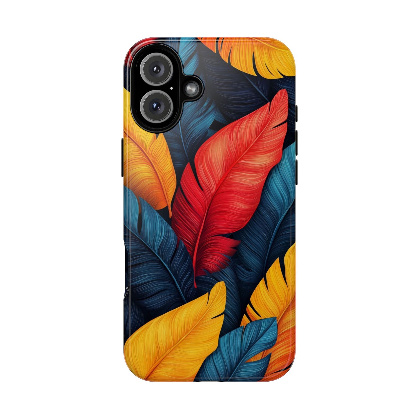 Jungle Toucan Feathers Phone Case β Vibrant & Unique for iPhone, Pixel & Samsung