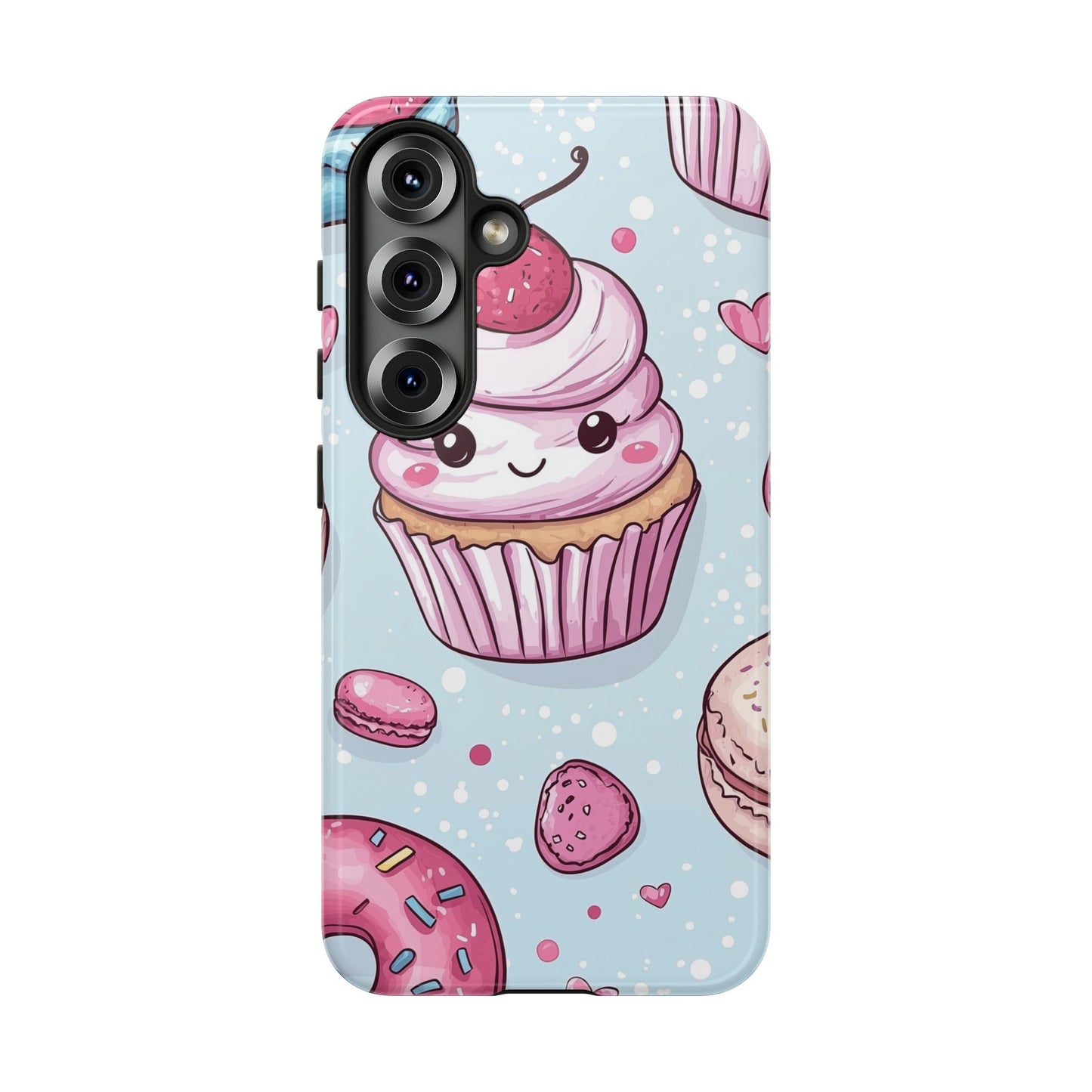 Kawaii Sweets: Adorable Dessert Anime Phone Case for iPhone, Samsung, Google Pixel