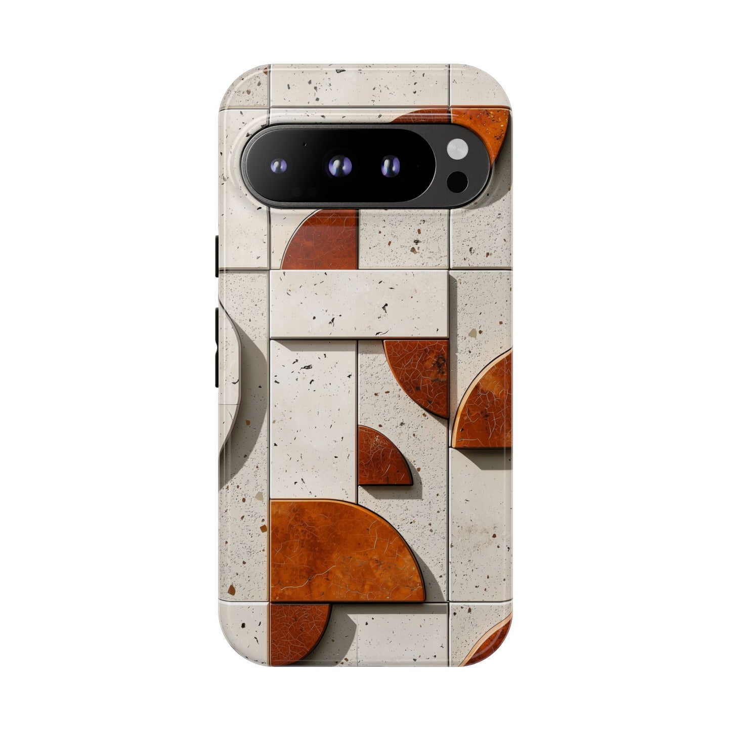 Modern Terrazzo Grid Phone Case β Abstract & Stylish for iPhone, google Pixel & Samsung