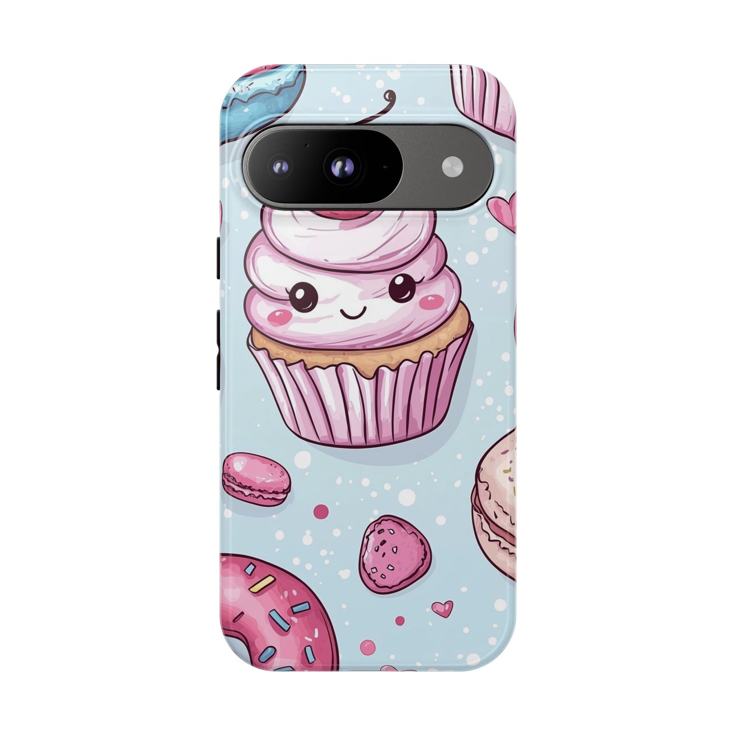 Kawaii Sweets: Adorable Dessert Anime Phone Case for iPhone, Samsung, Google Pixel