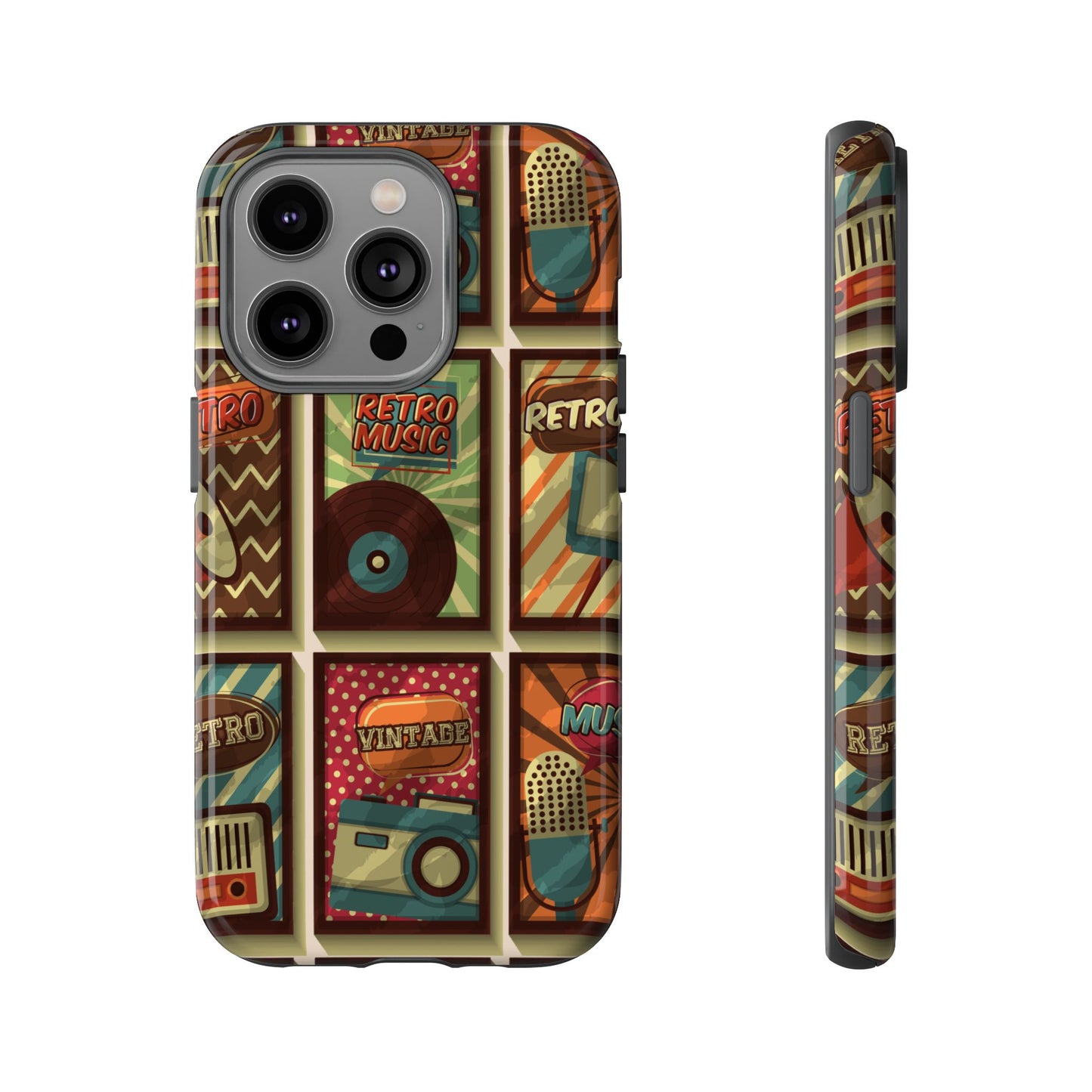 Retro Vintage Poster Phone Case β Aesthetic Nostalgic Design for iPhone, Samsung & Google Pixel