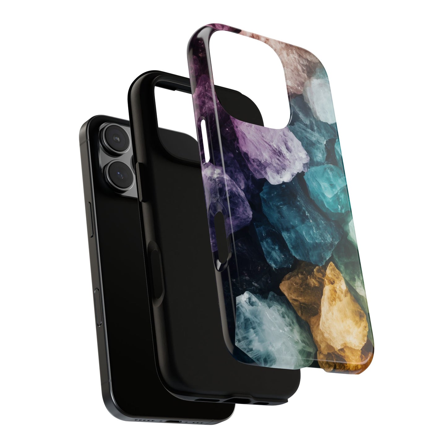 Crystal Gemstone Phone Case for iPhone, Samsung & Google Pixel